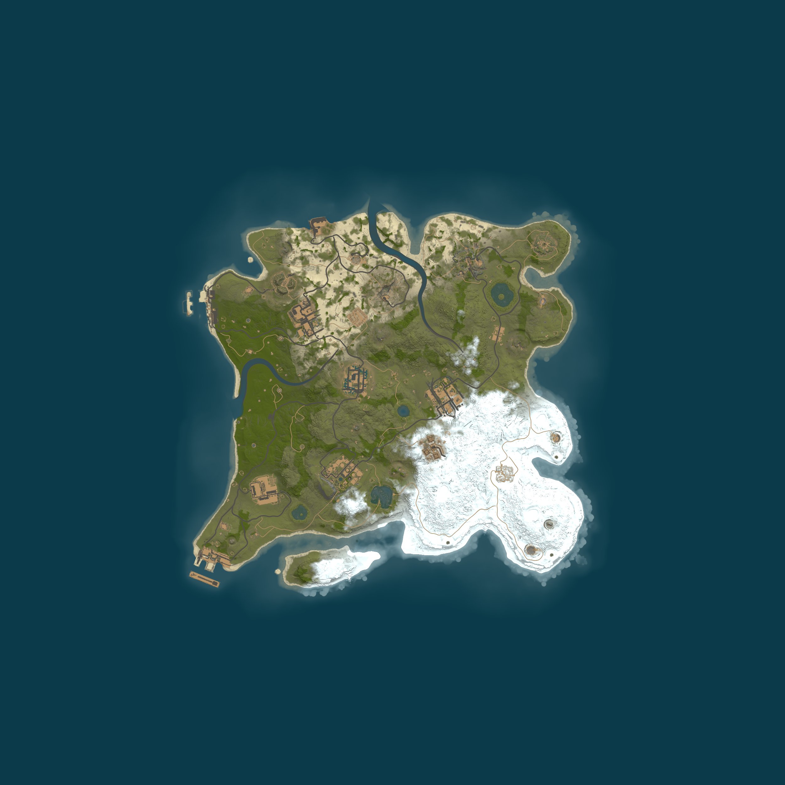 Rust map 3000/46119