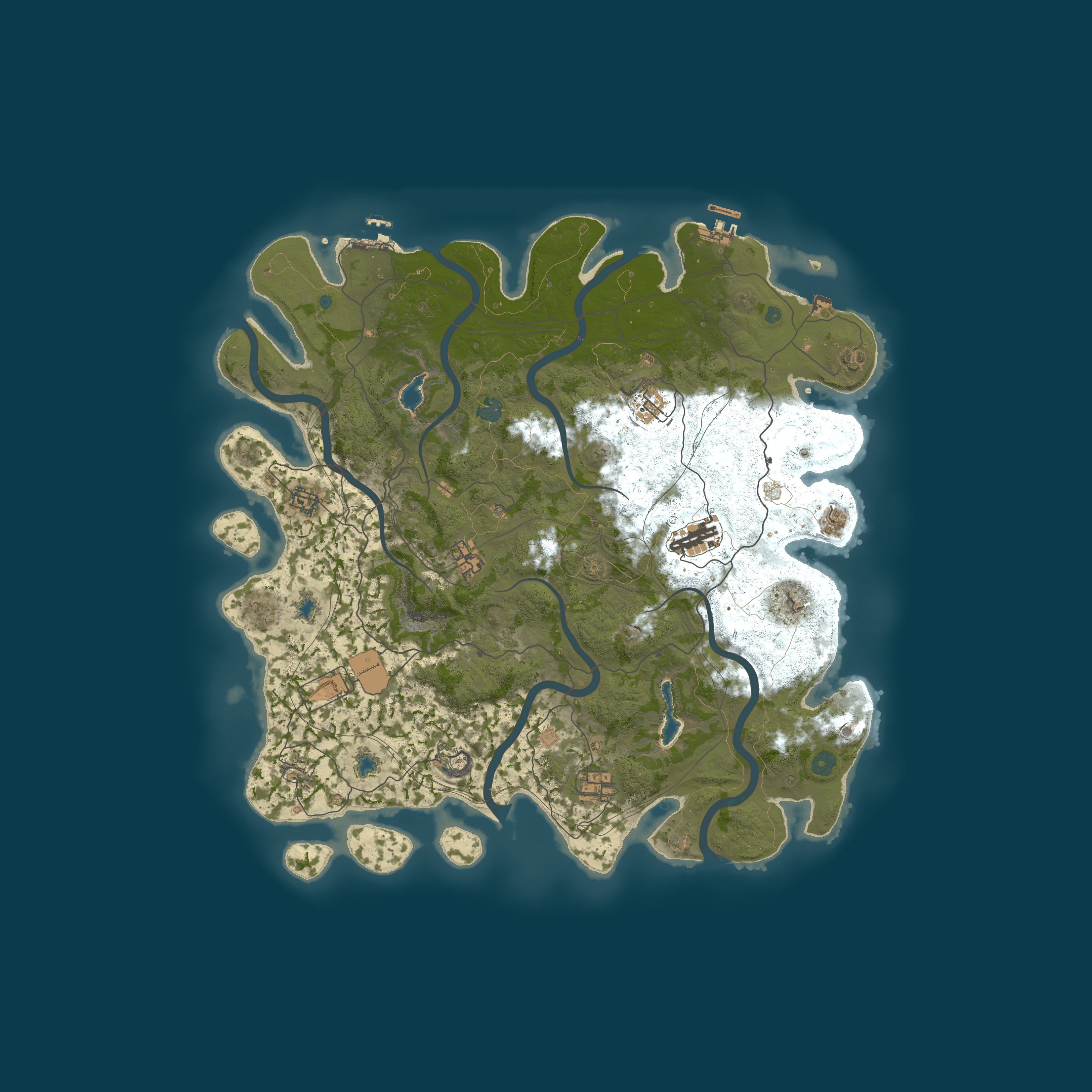 Map for MadRust PVE - Get Achievements