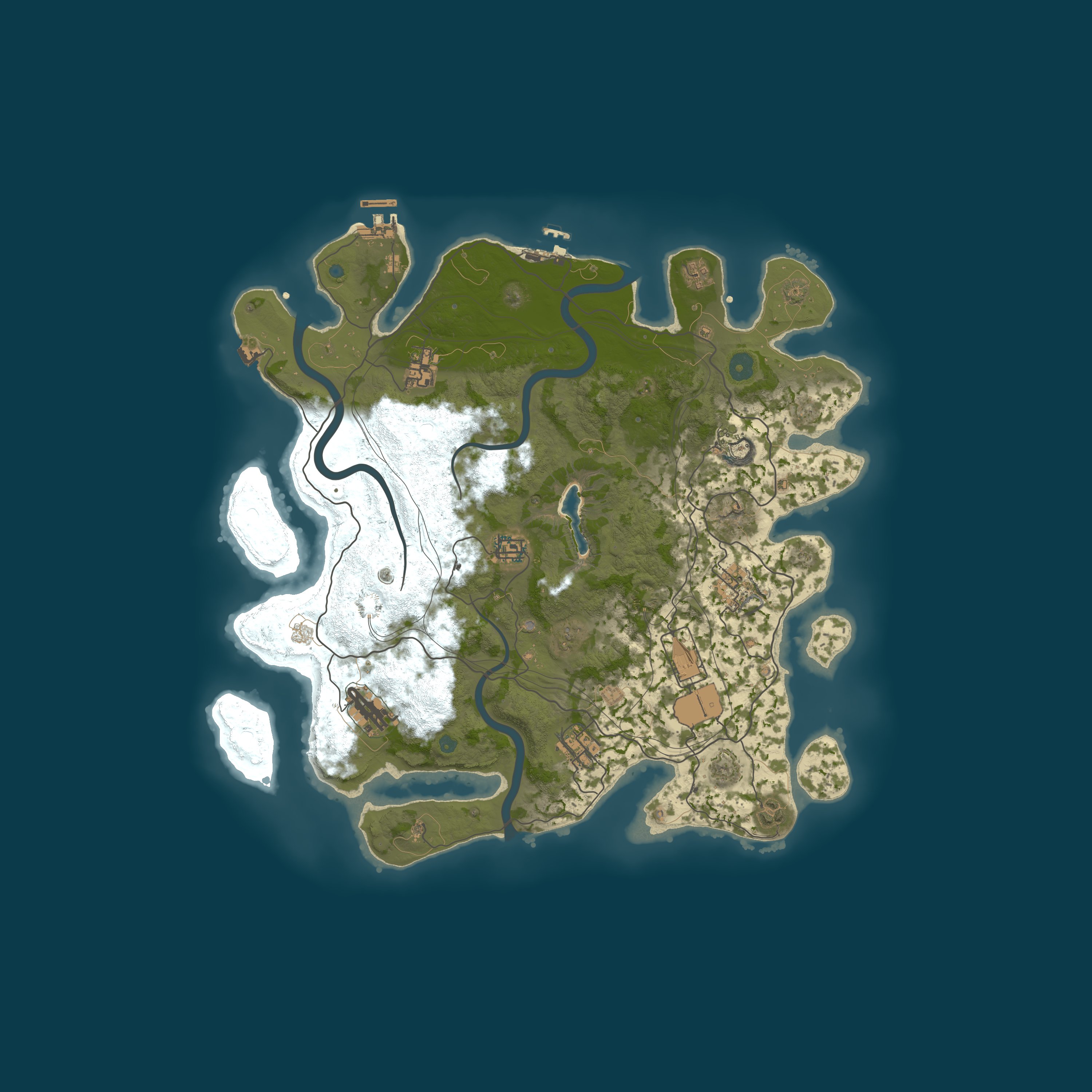 Map for [GER]DuKs#1 Anfängerfreundlich - PVP, low Upkeep, Raid Times