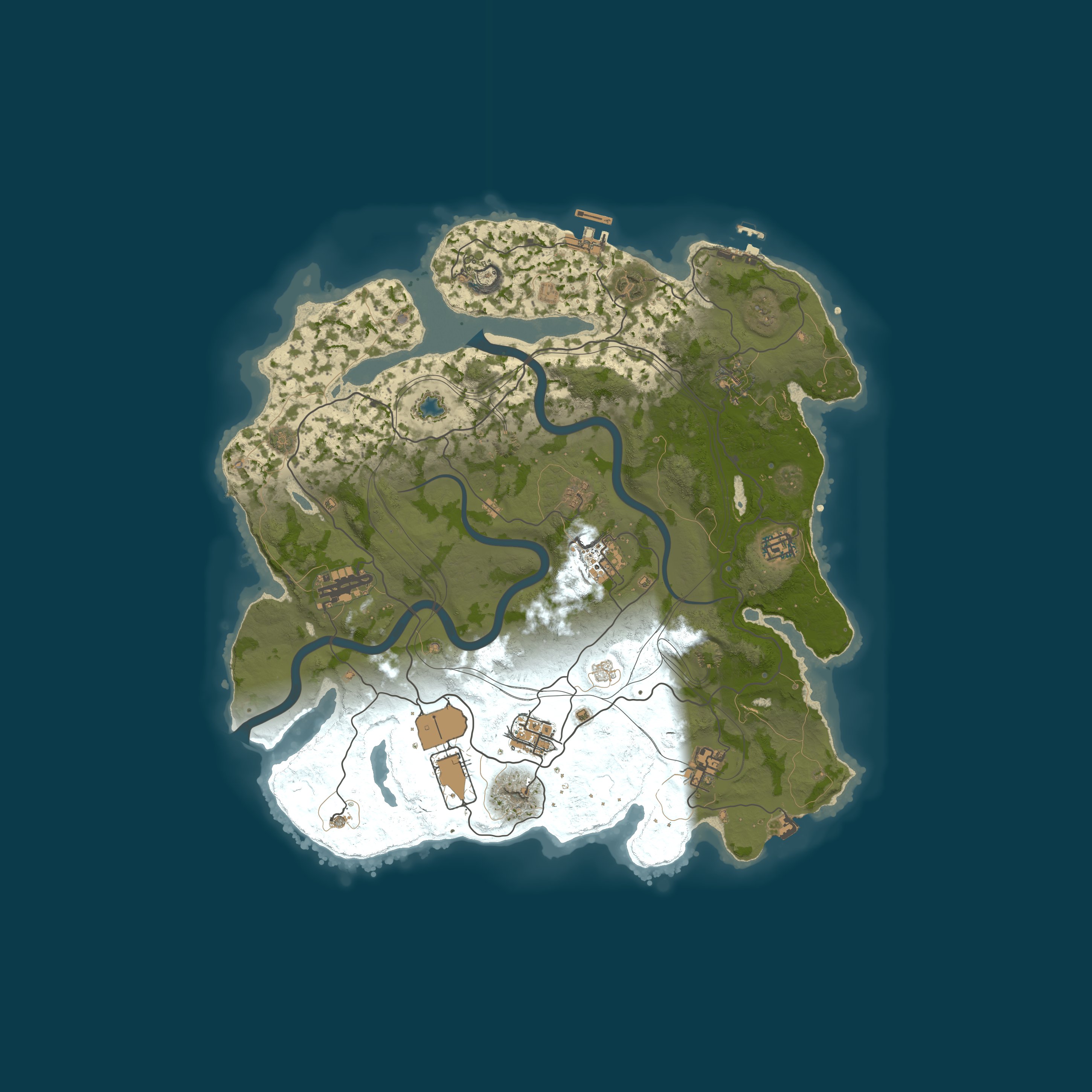 Карта сервера