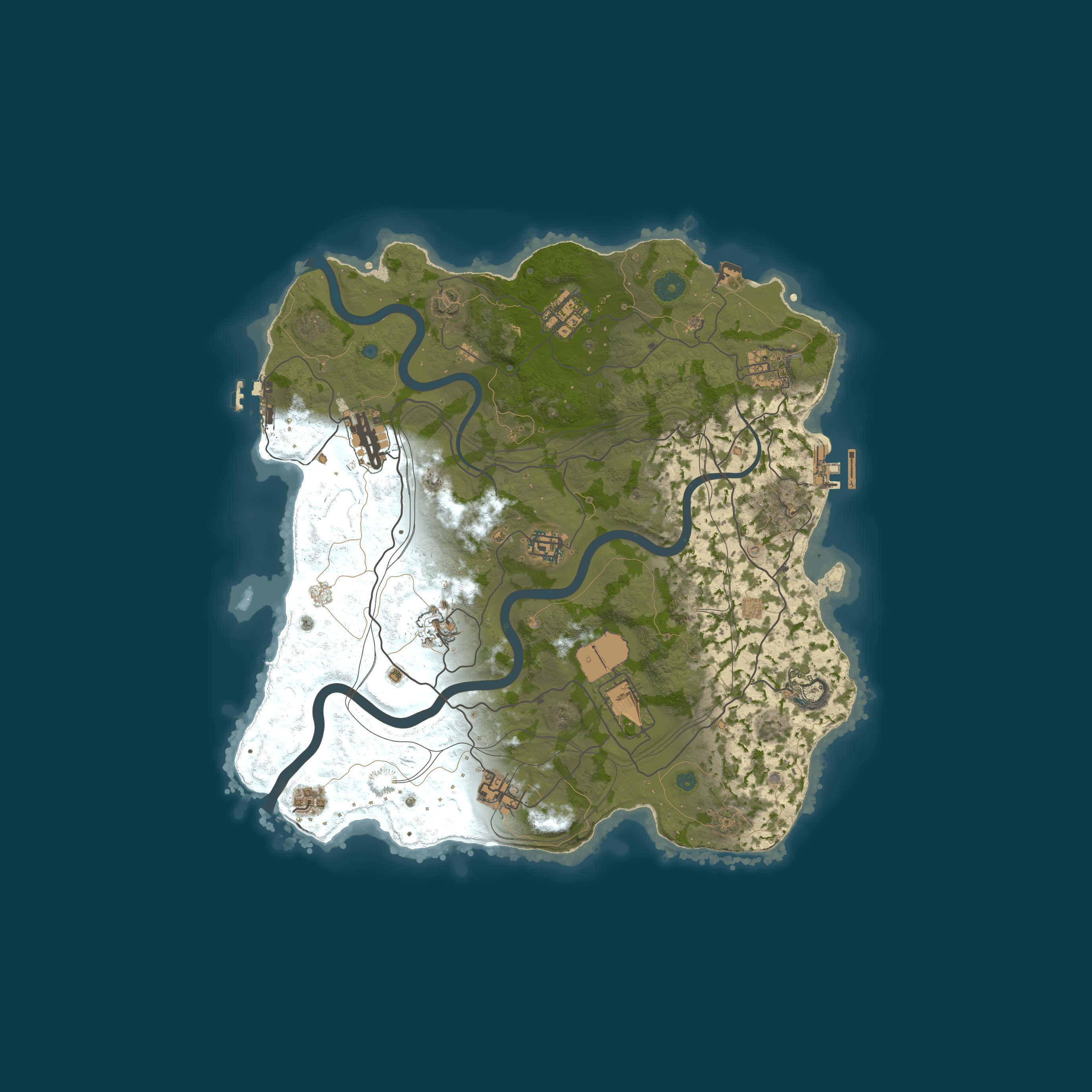 Map for WEREWOLF GAMING.CO 5x SOLO |Loot X5|TP|Homes|Kits|No Teams|