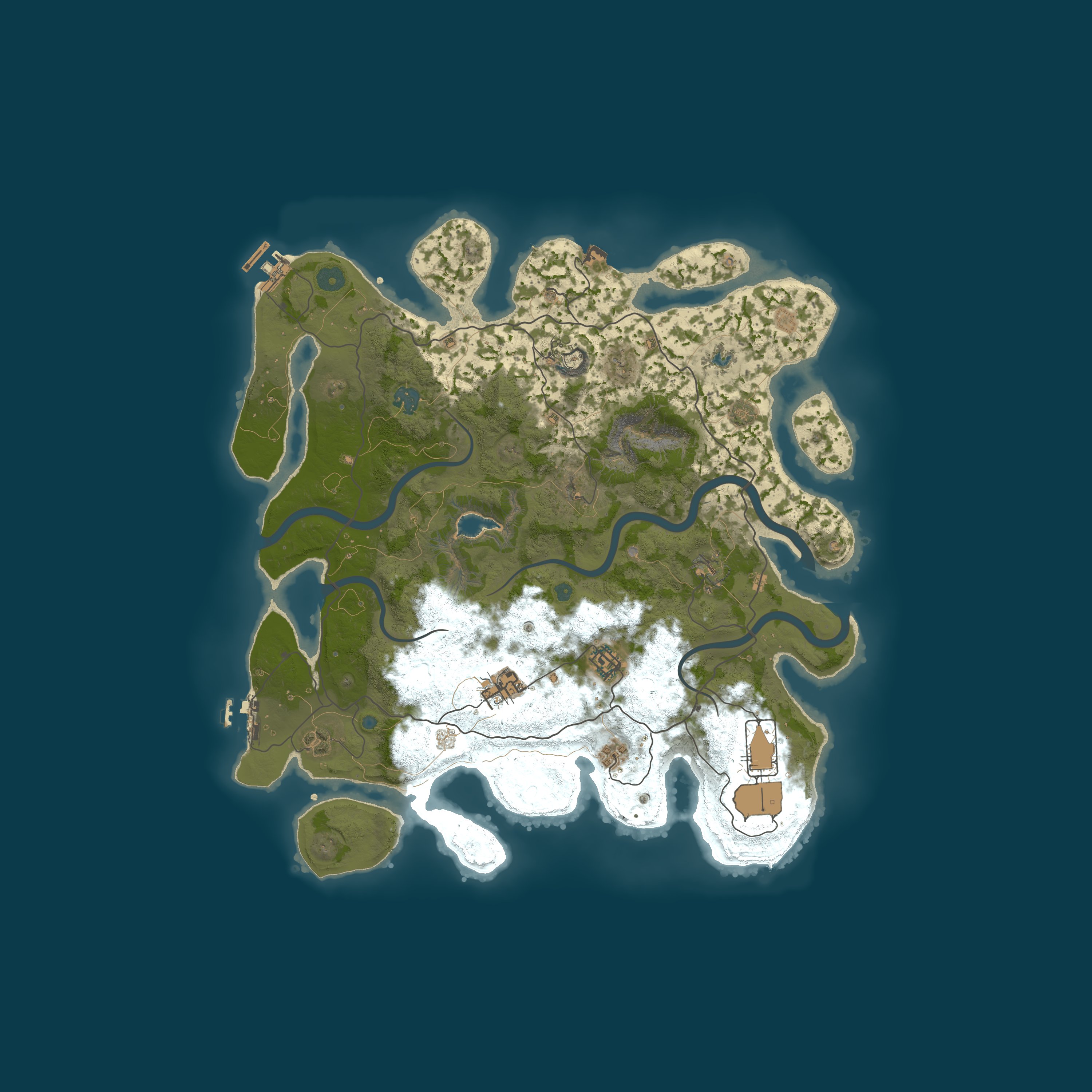 Карта сервера