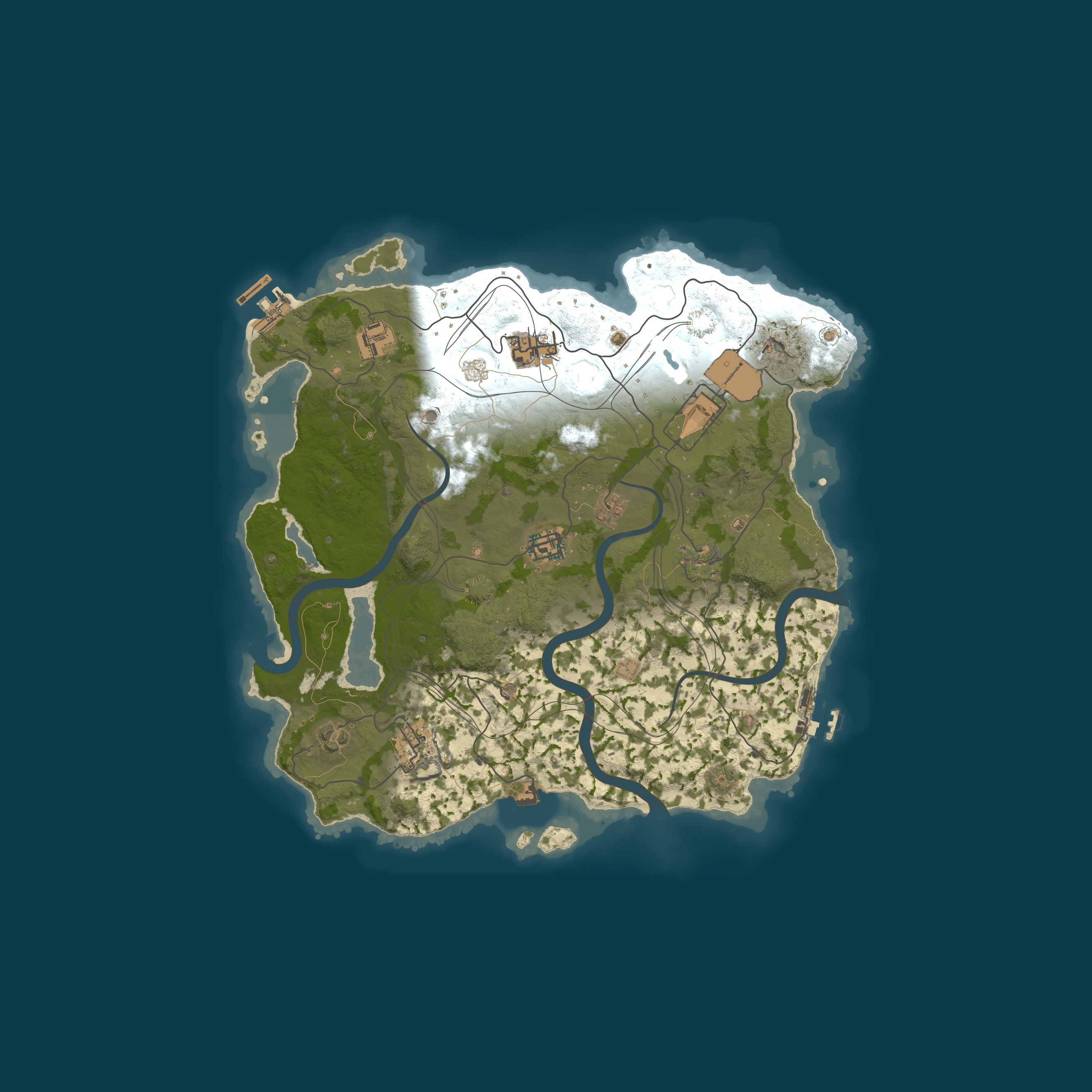 Rust map 3300/1337