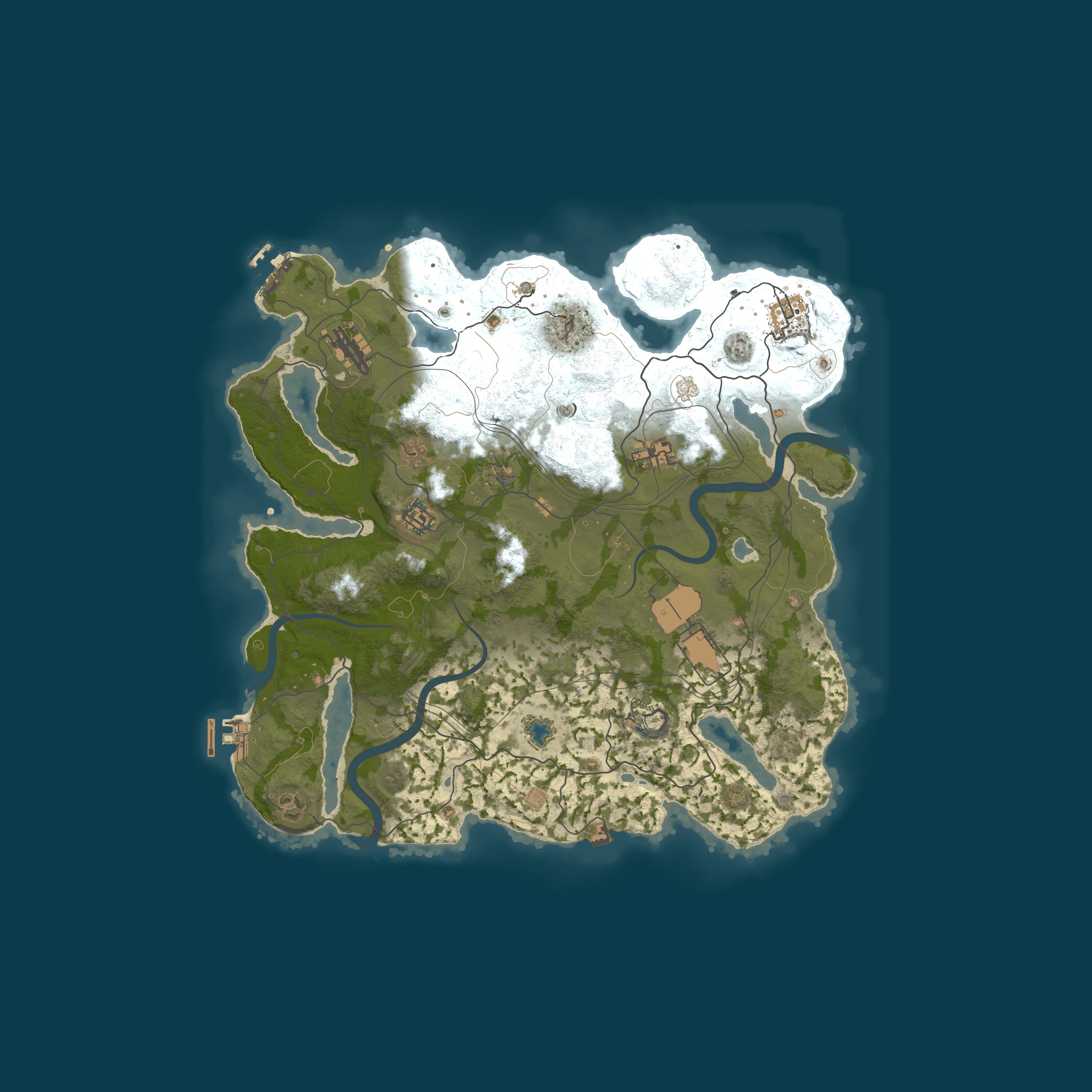 Карта сервера