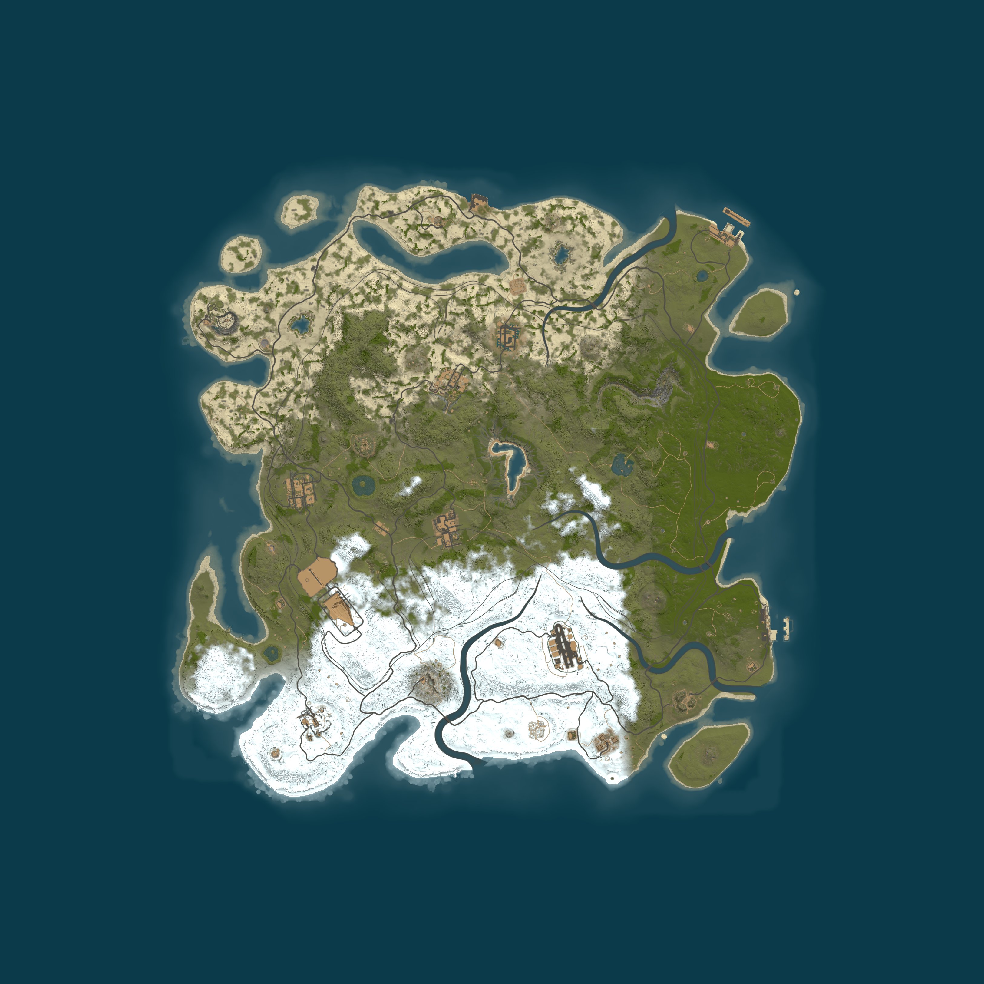 Map for Dragon PvE - [5x|Bots|Events]