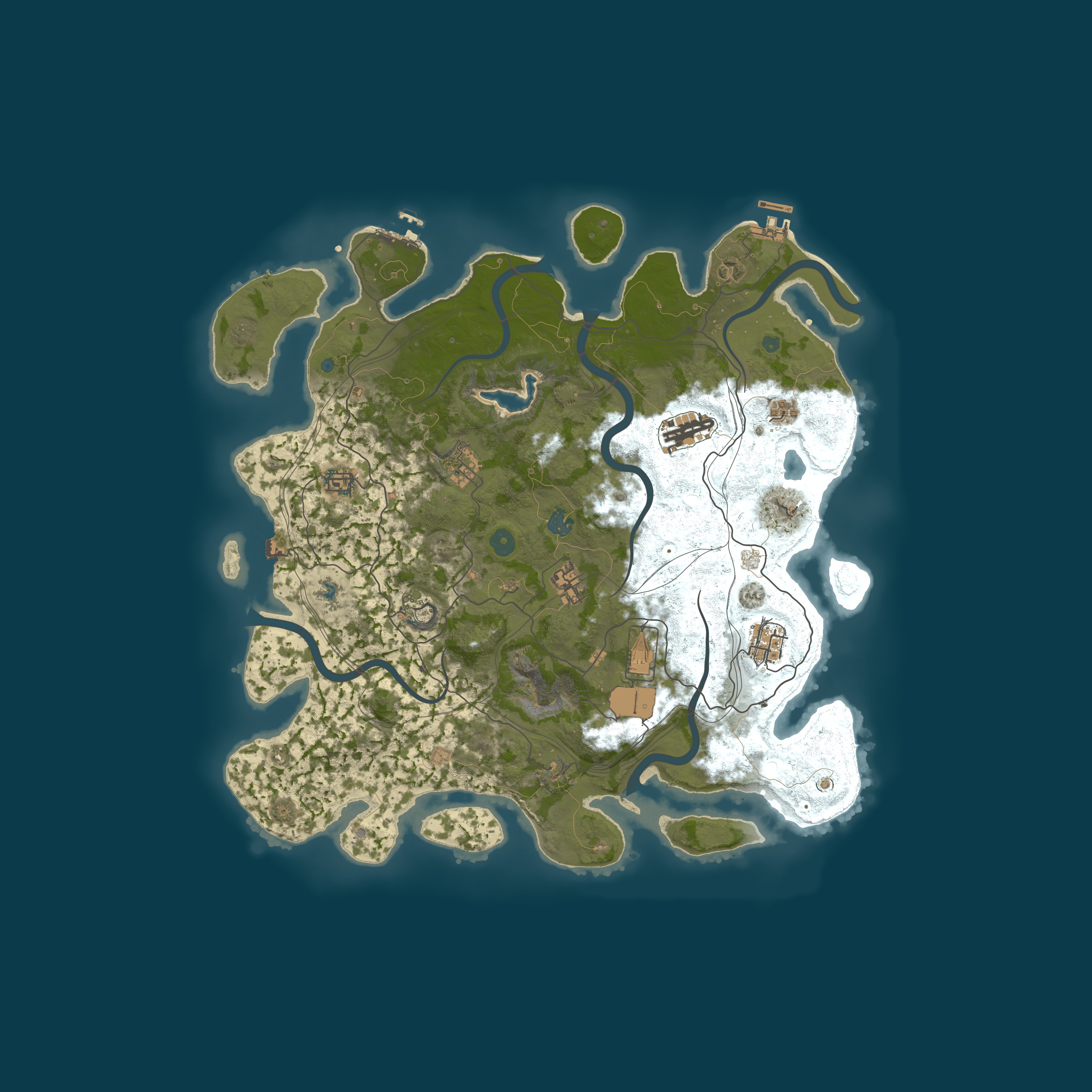 Map for #3[坚果]3X Solo/三人/萌新/养老/月清