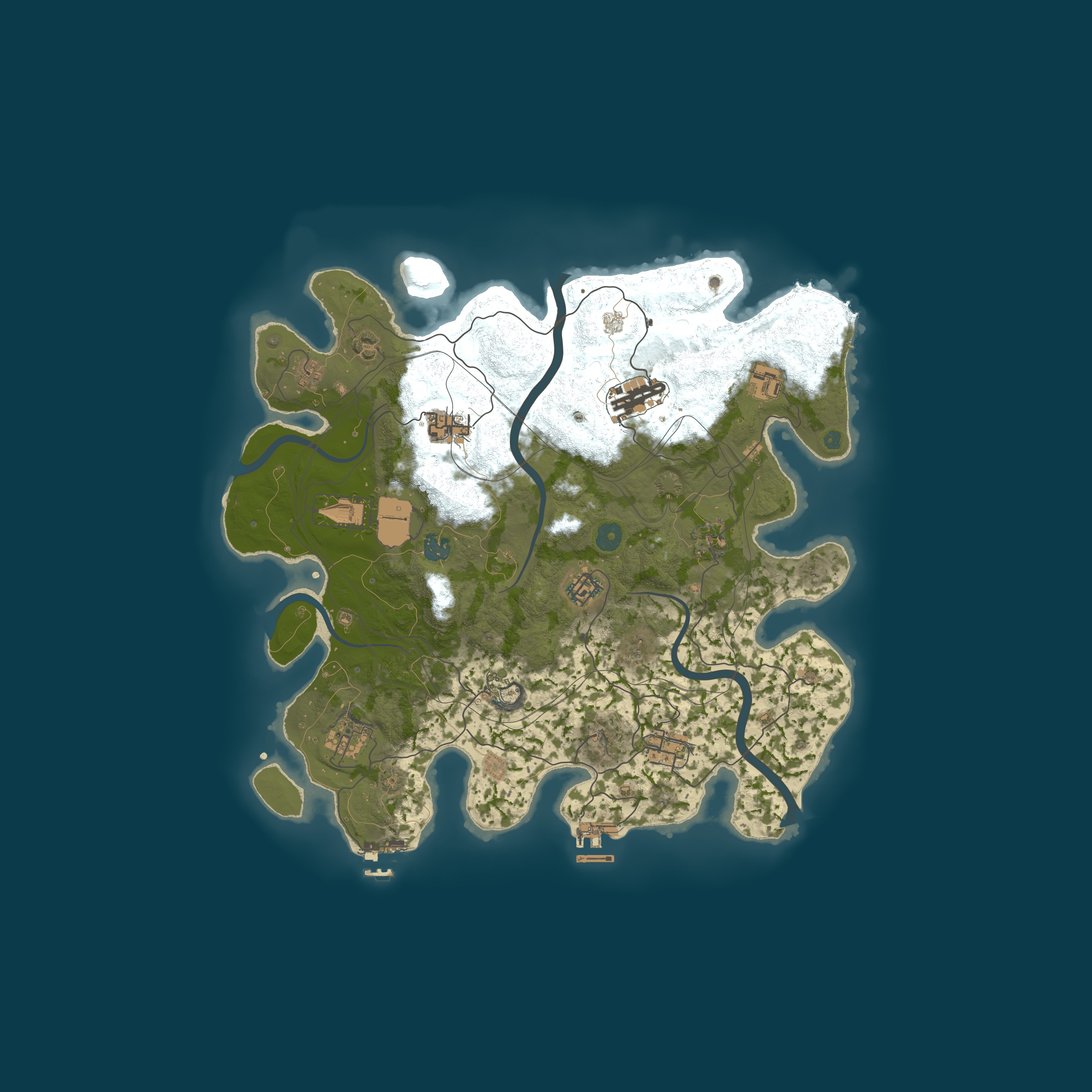 Rust map 3800/1337