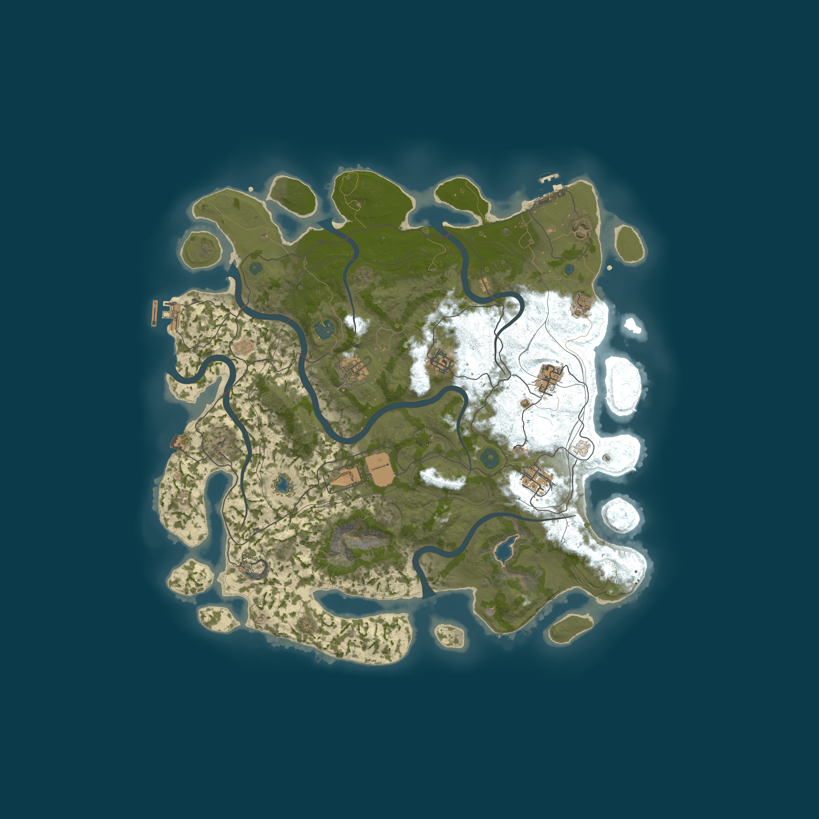 Map for Rusty Feet