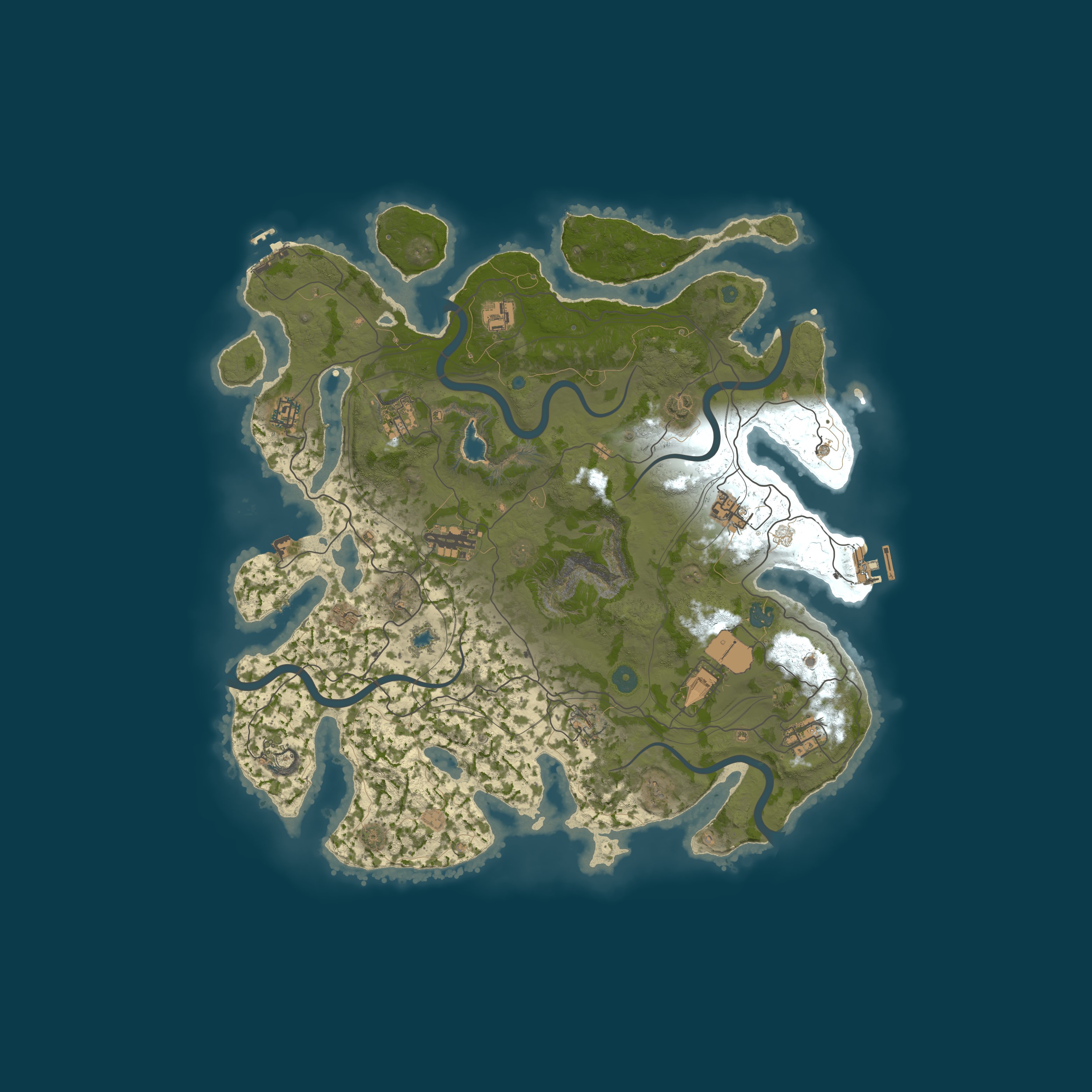 Rust map 4250/1337