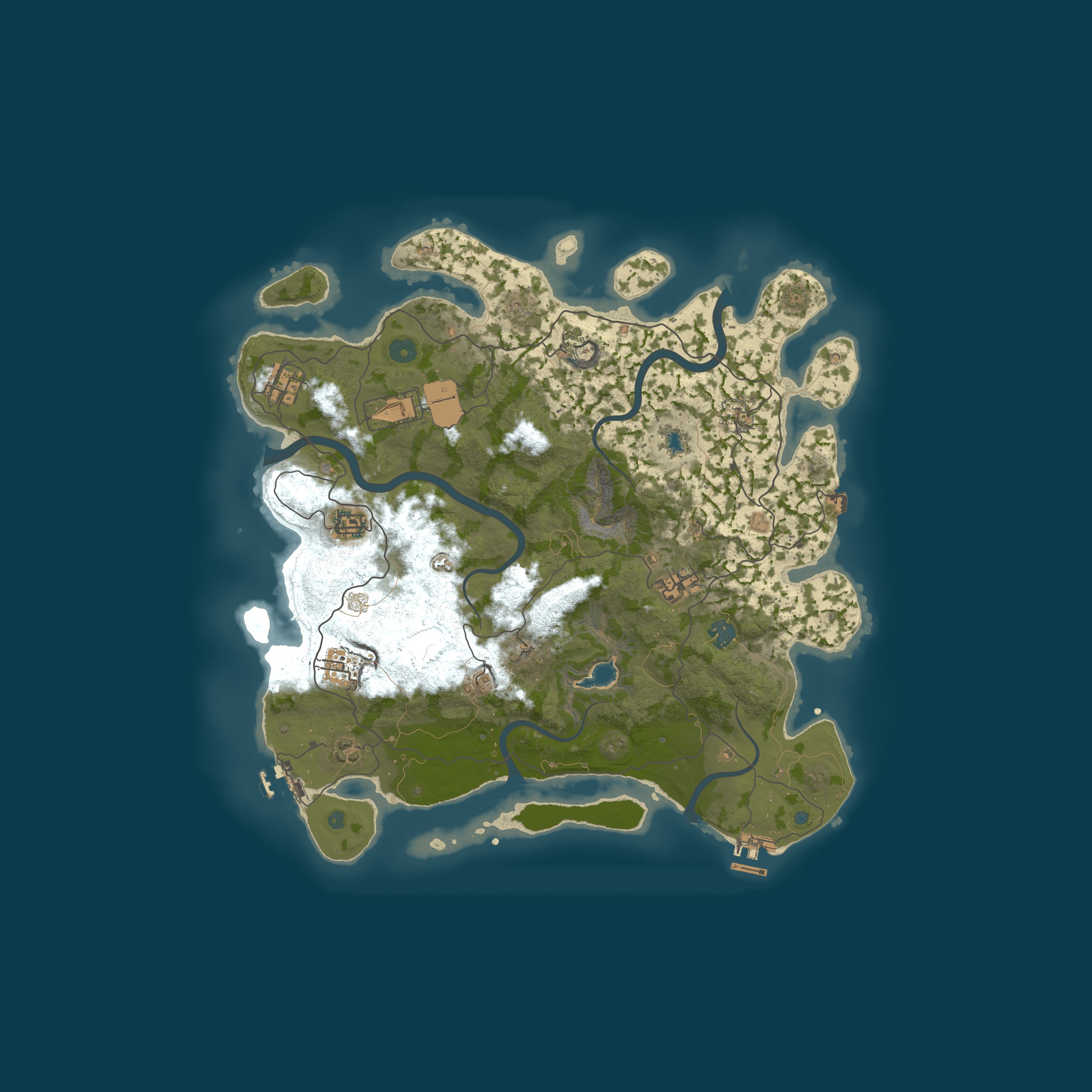 Map for Asia-TW|Rustopia|NoTP|PVP|5x|Monthly