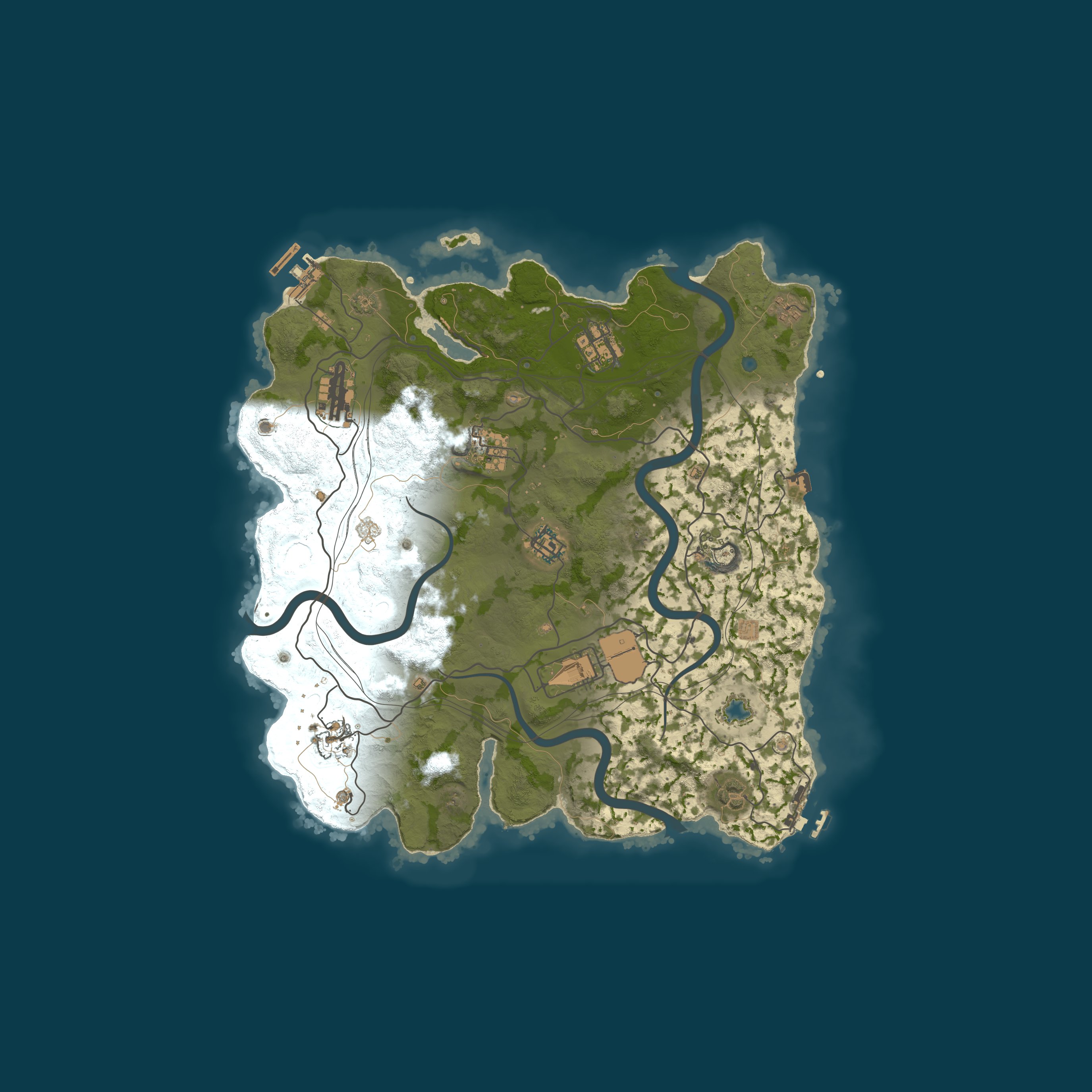 Rust map 3500/1