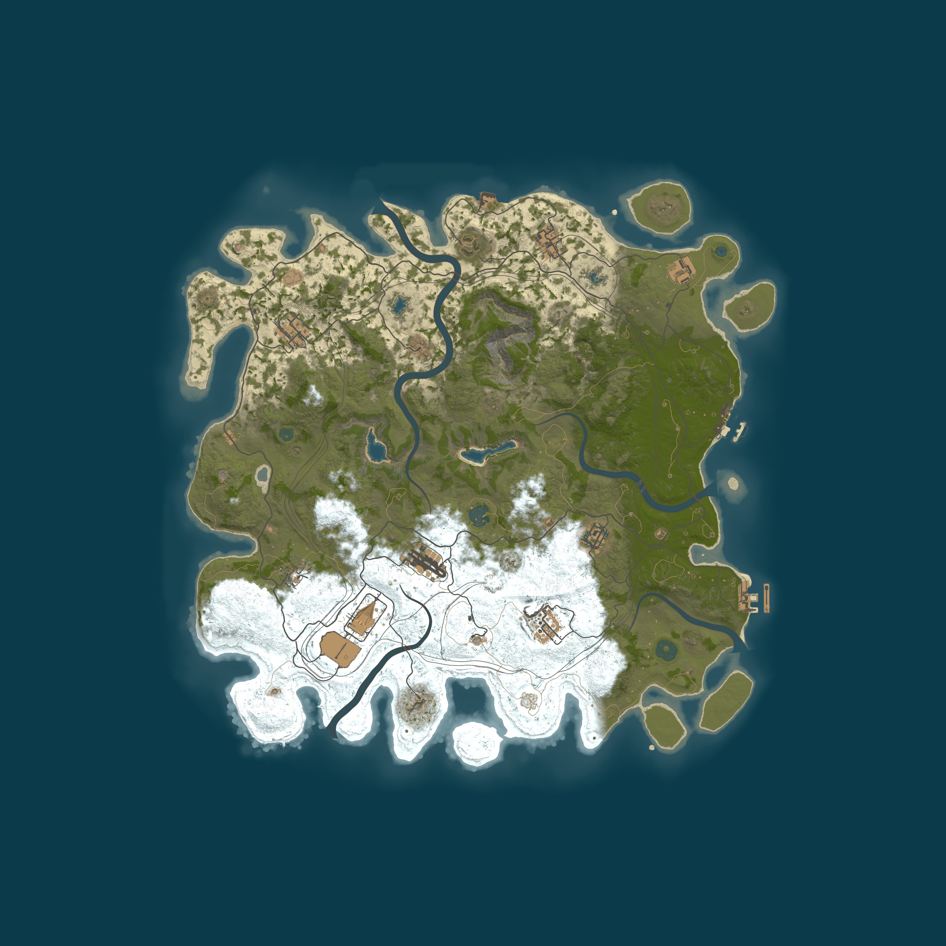 Map for Rusty Texas