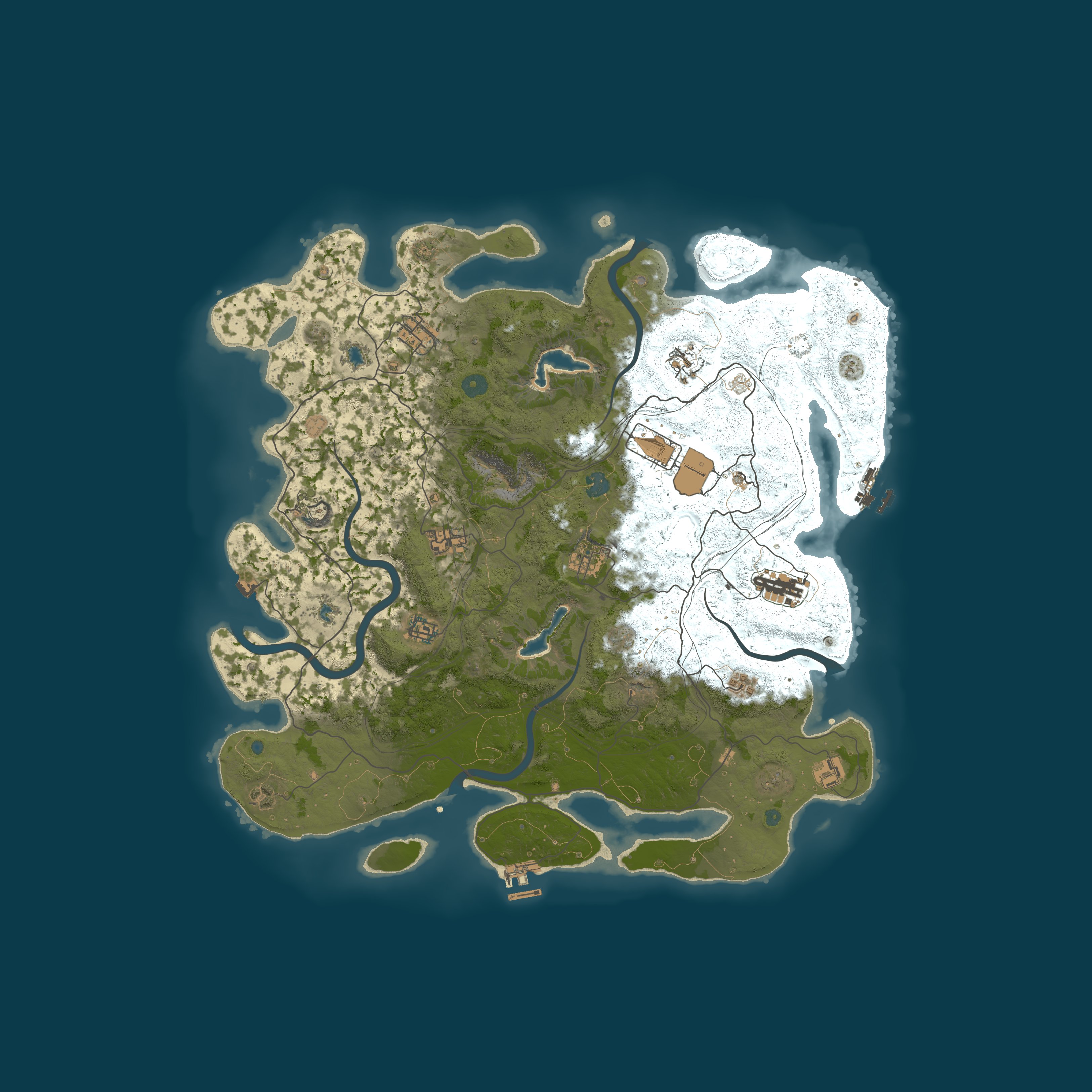 SexyRust — Bản đồ ngẫu nhiên 4500, seed 341233957