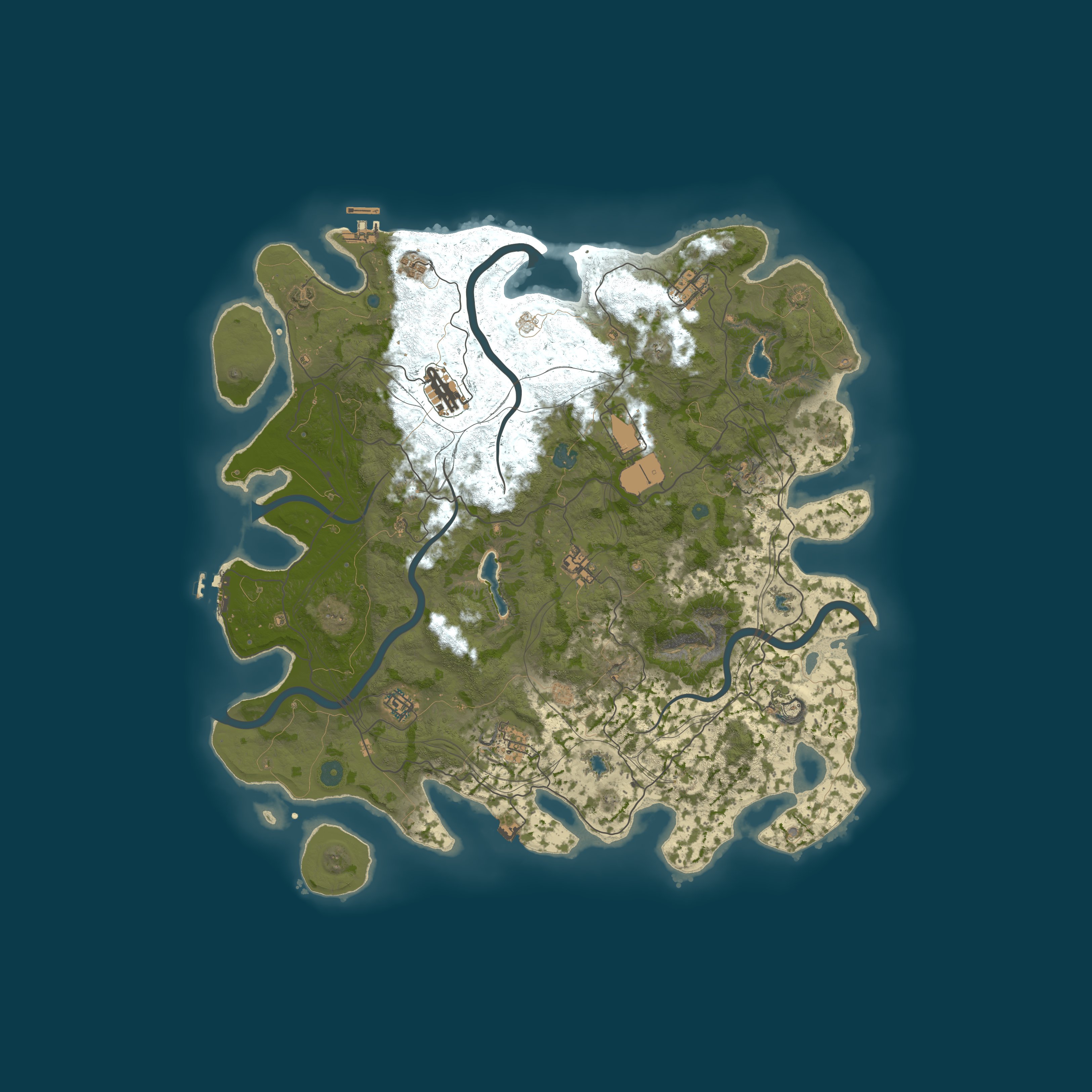 Карта сервера