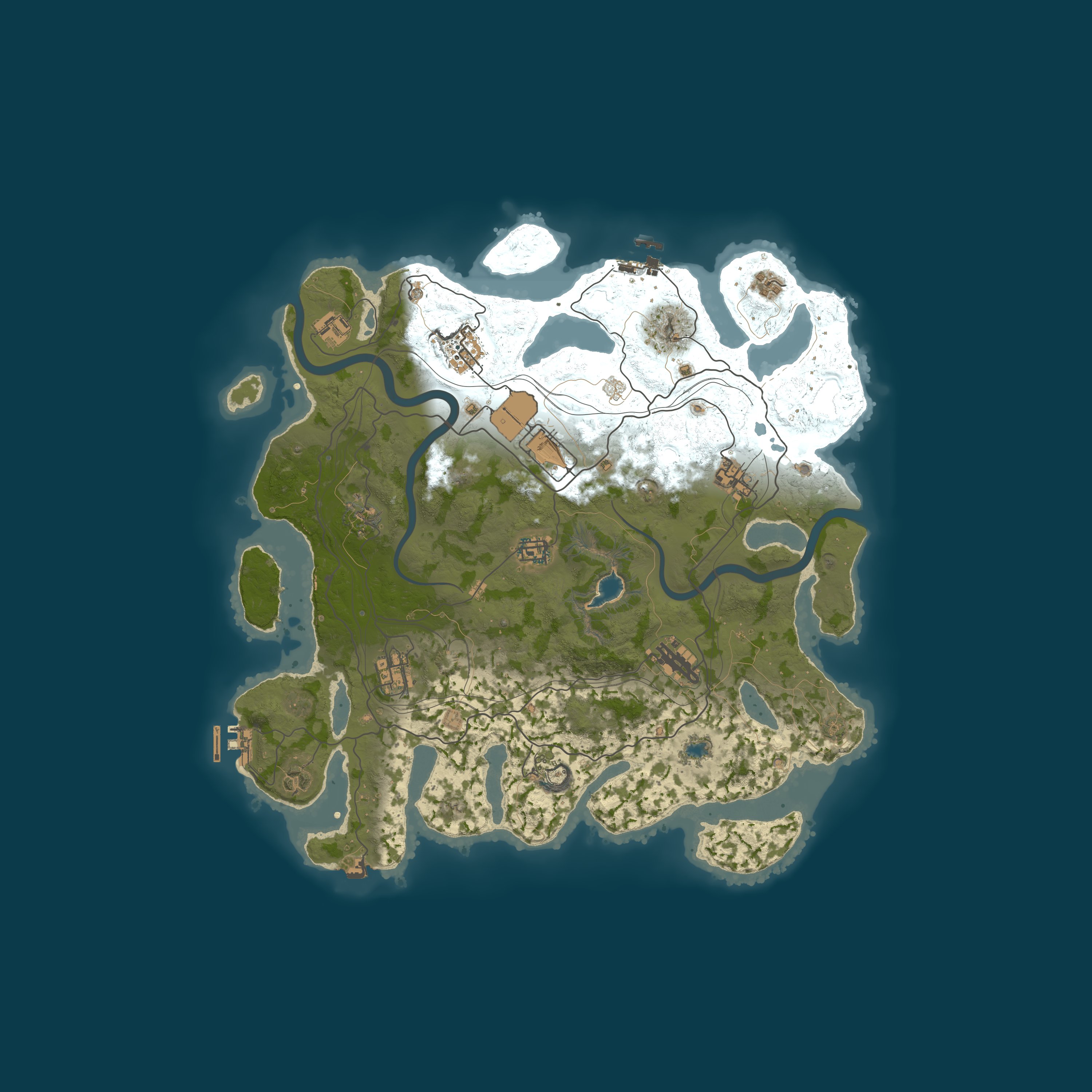 Rust map 4000/1337