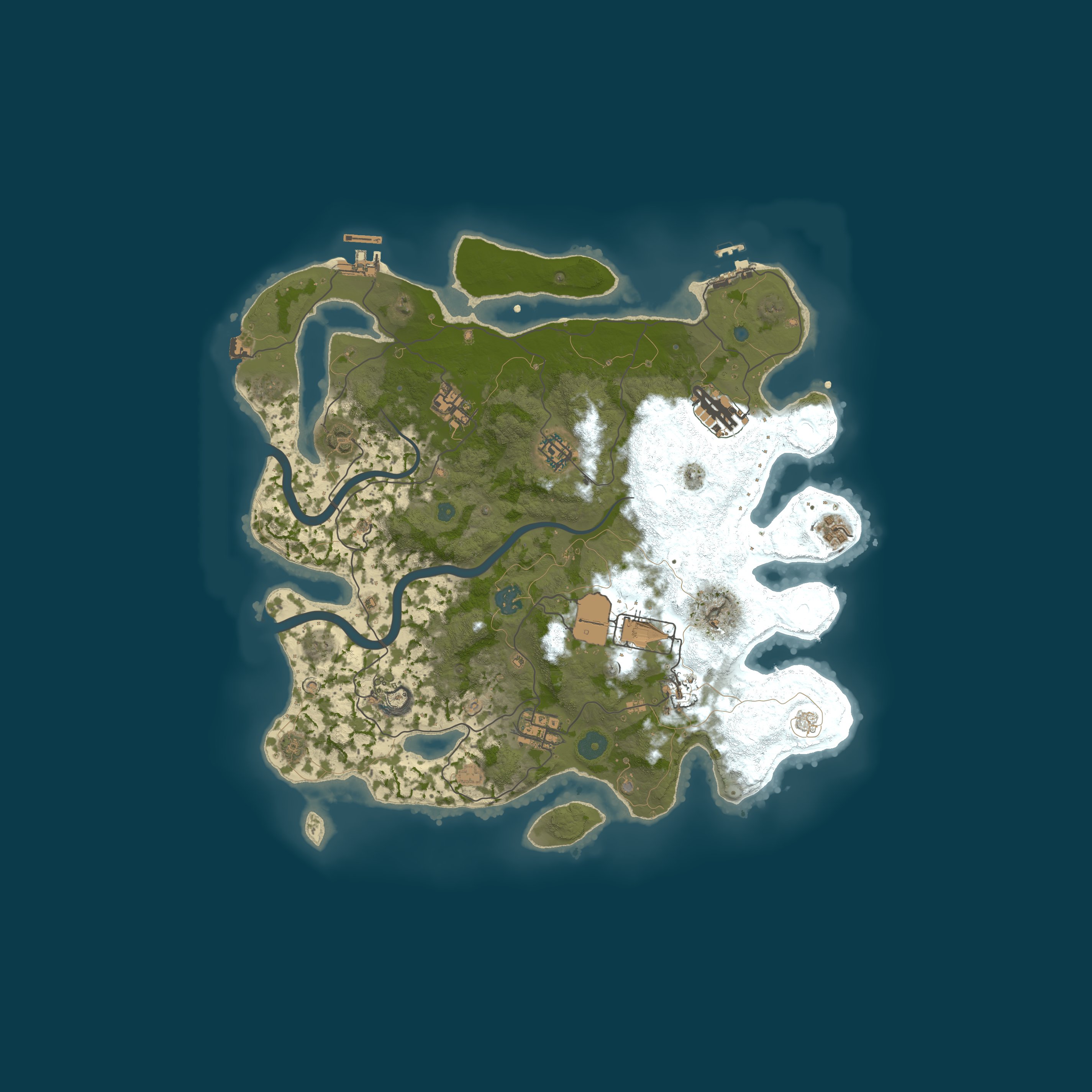 Map for SEED RUST X5 | NOLIMIT | BOOST FPS | BUILD DEEP SEA | WIPE 18.0