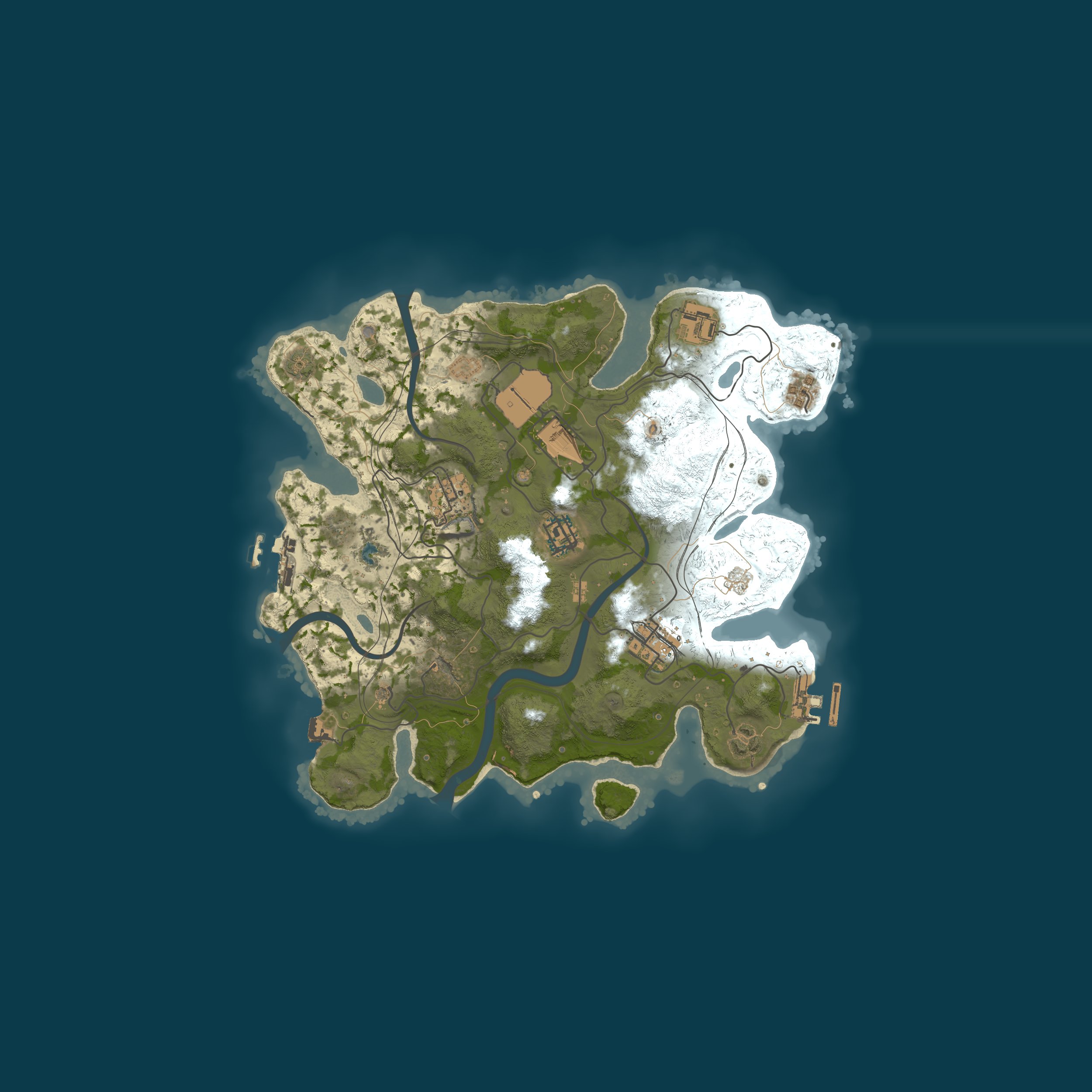 Rust map 3000/25643