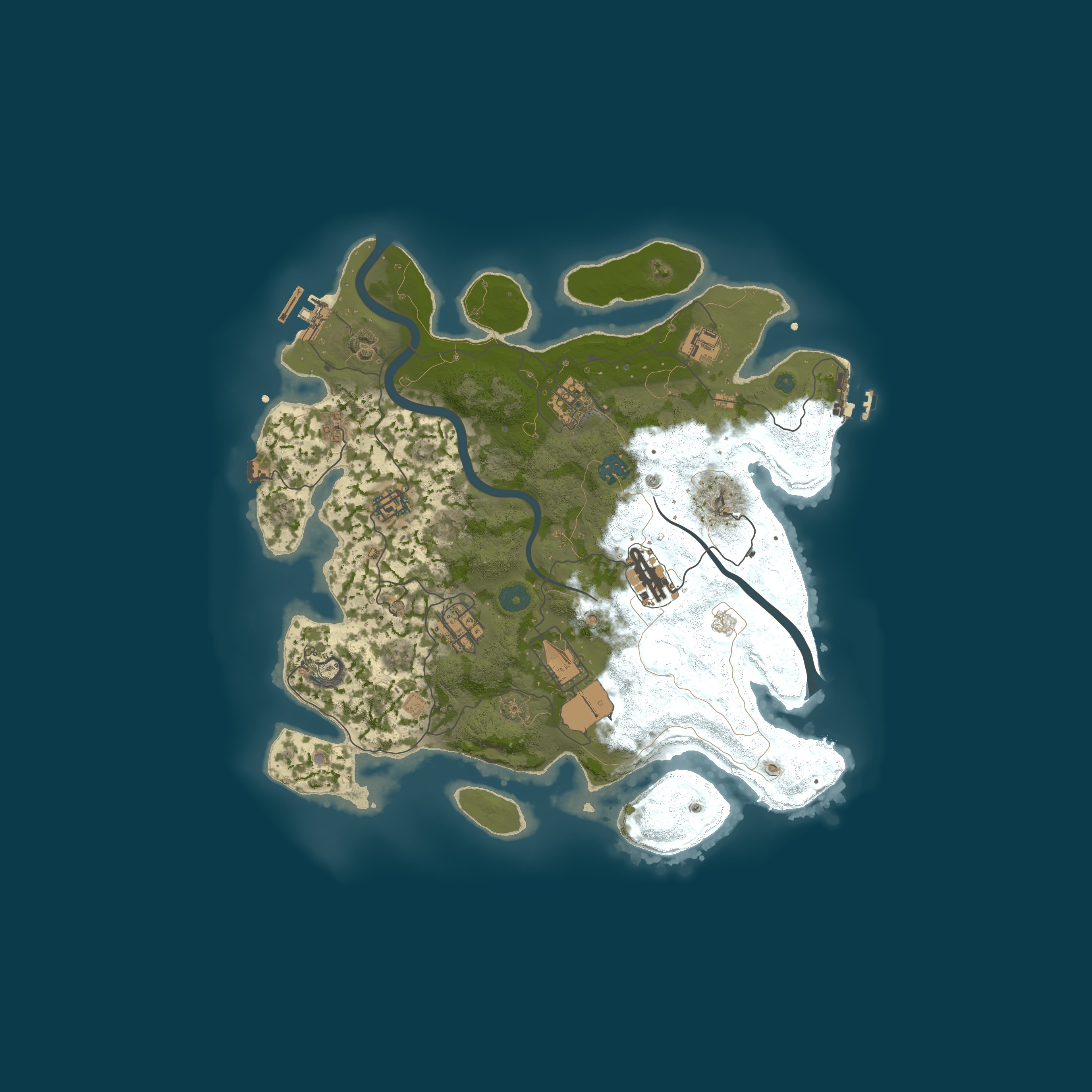 Map for Lucky Jump Random Loot x5 (Custom,Skins, Kits)