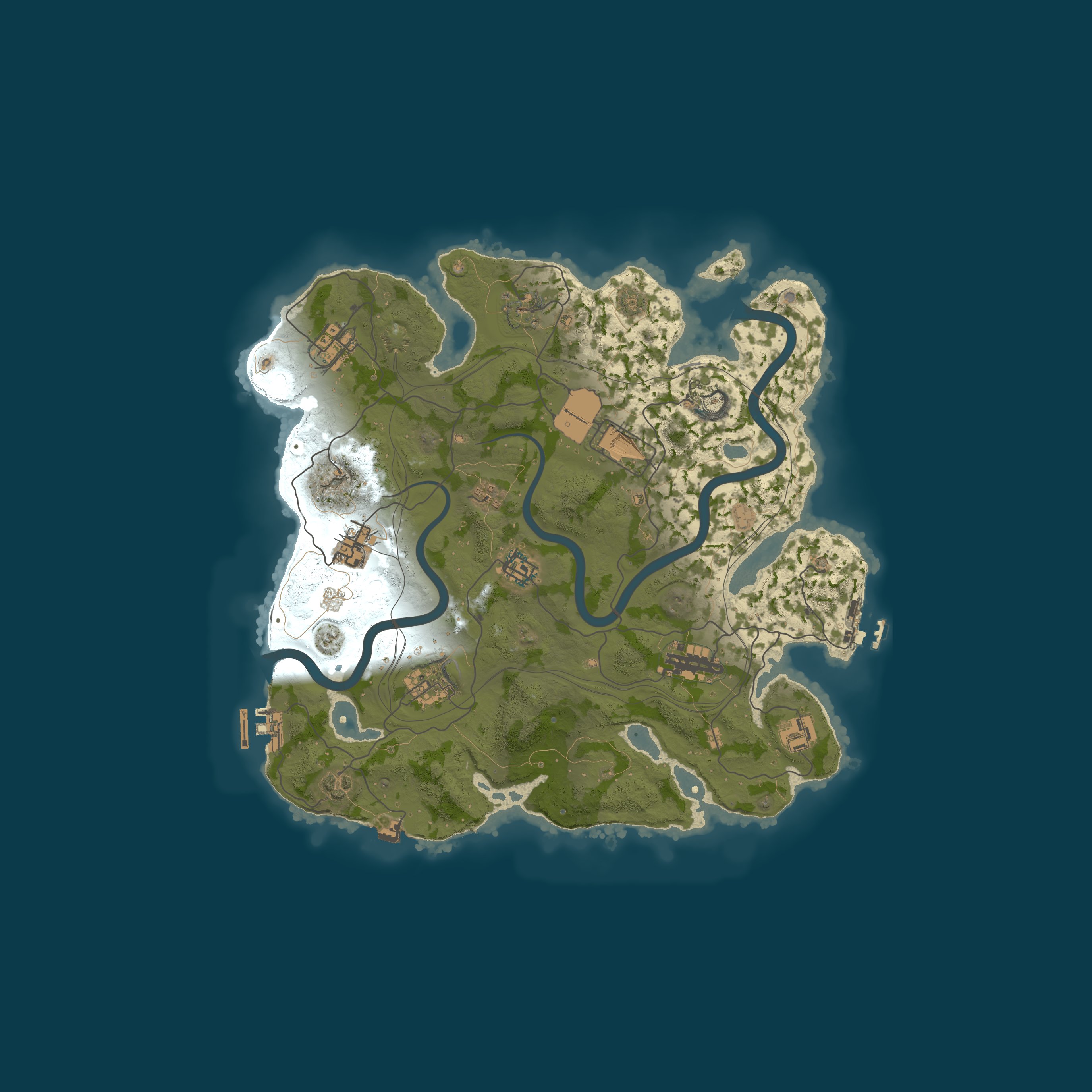 Rust map 3500/1337