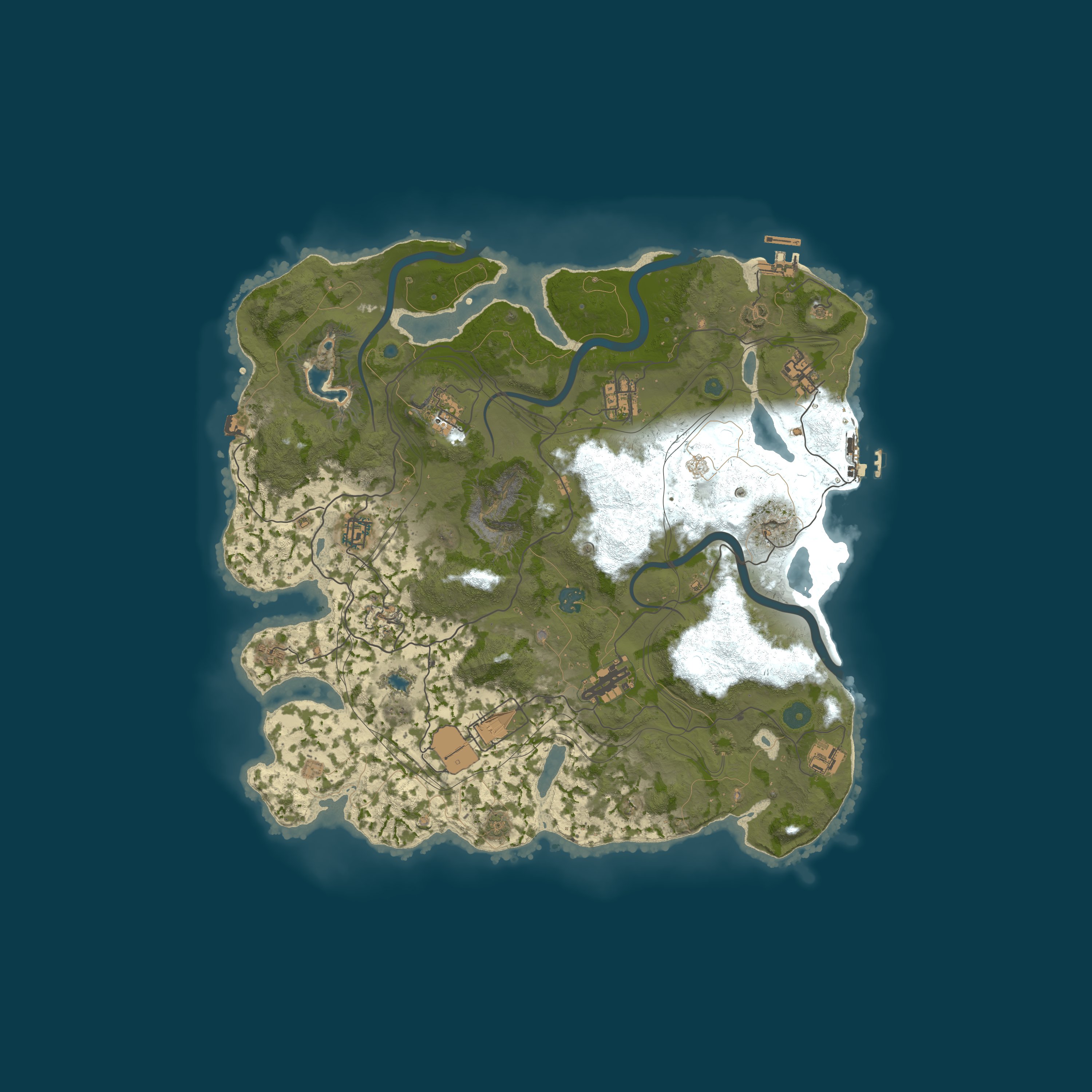 Rust map 4000/1337