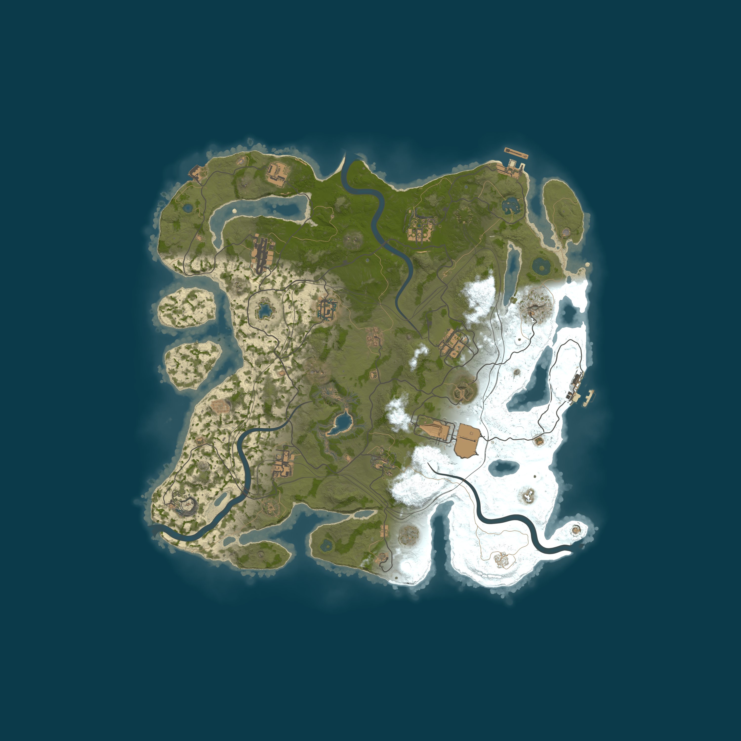 Rust map 4000/1337