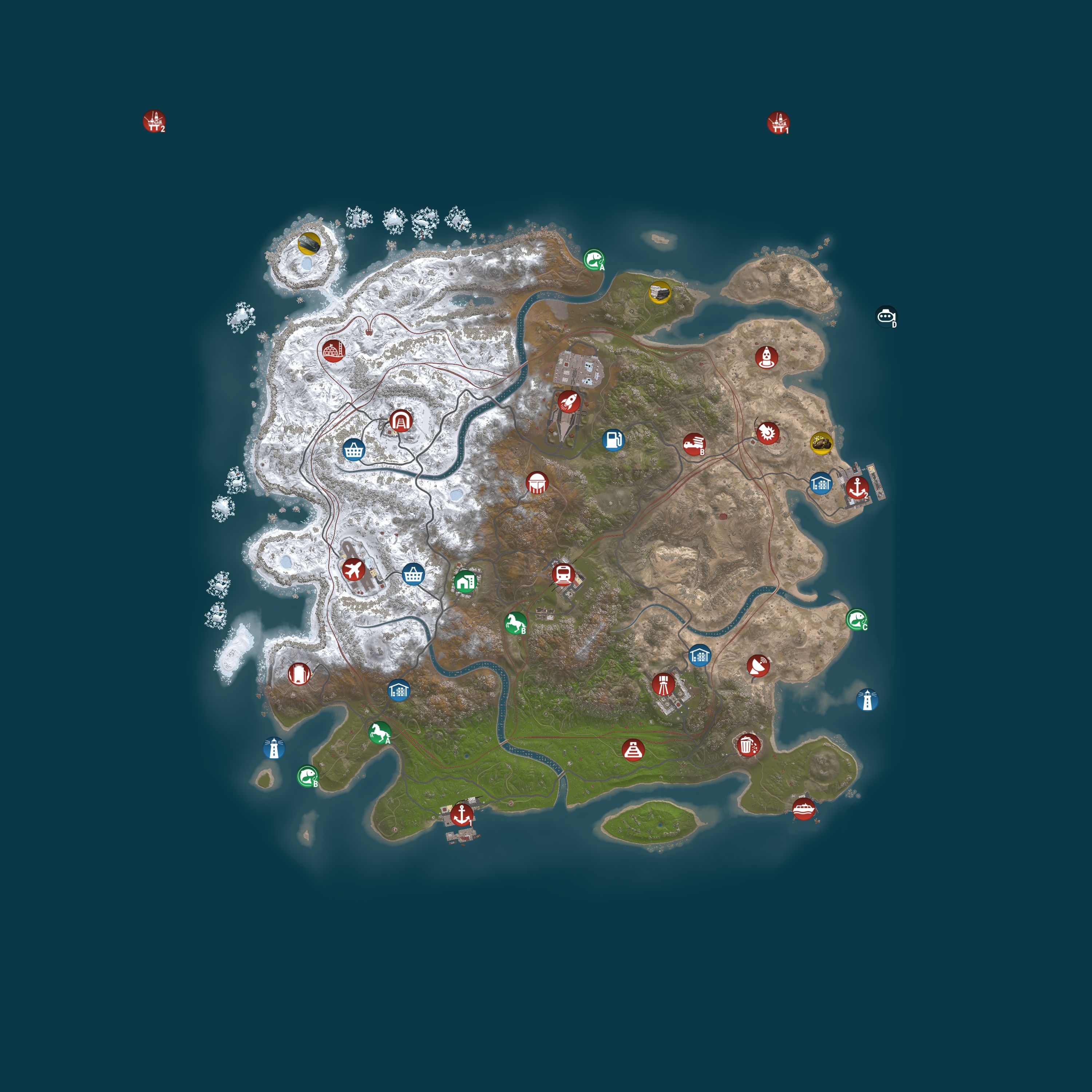 Map for Magic Rust #10 — Modded 2x (Solo/Duo/Trio) | Pyccкий