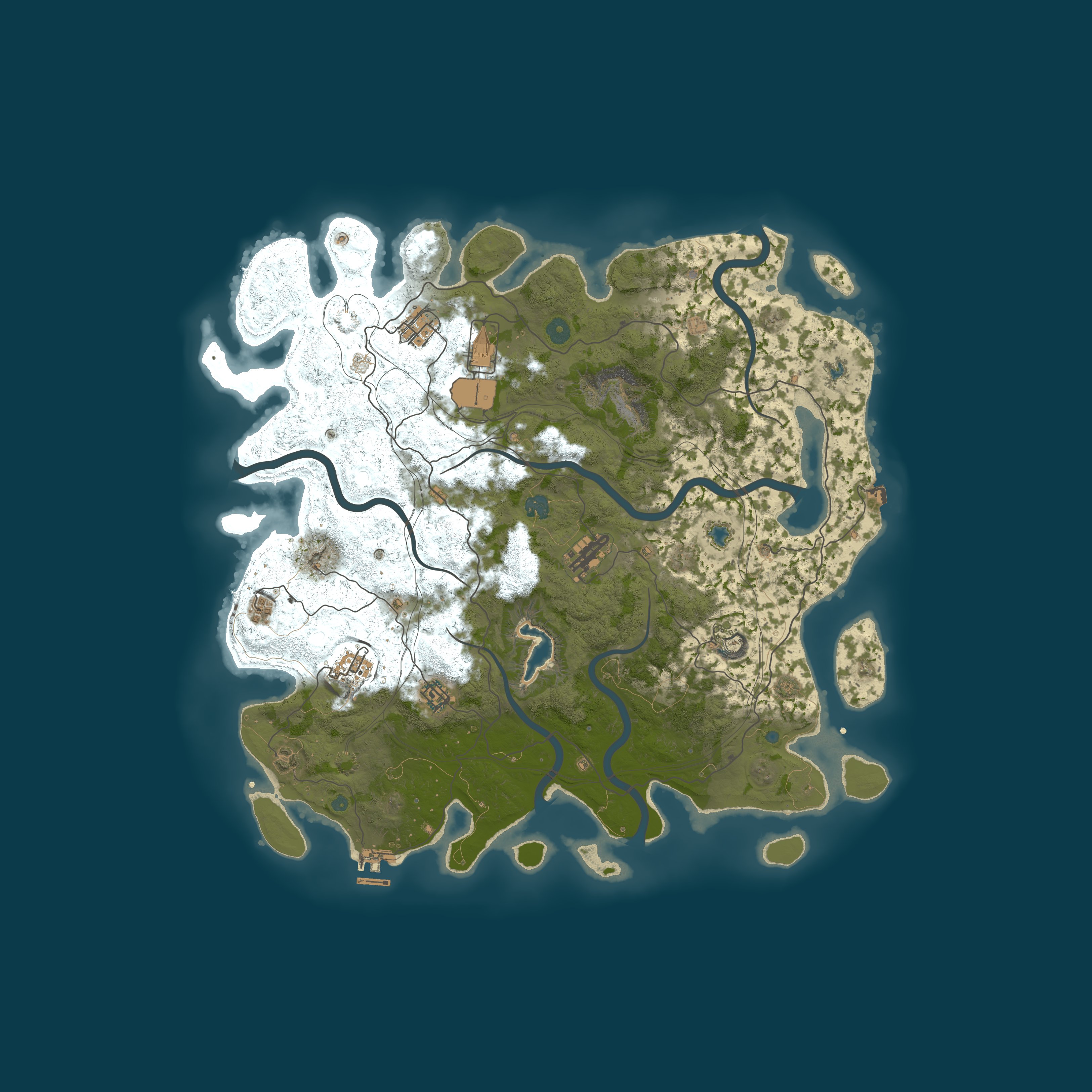 Map for 4EVERUST | PvE | 2x | Relax, Chill, make Friends & have Fun