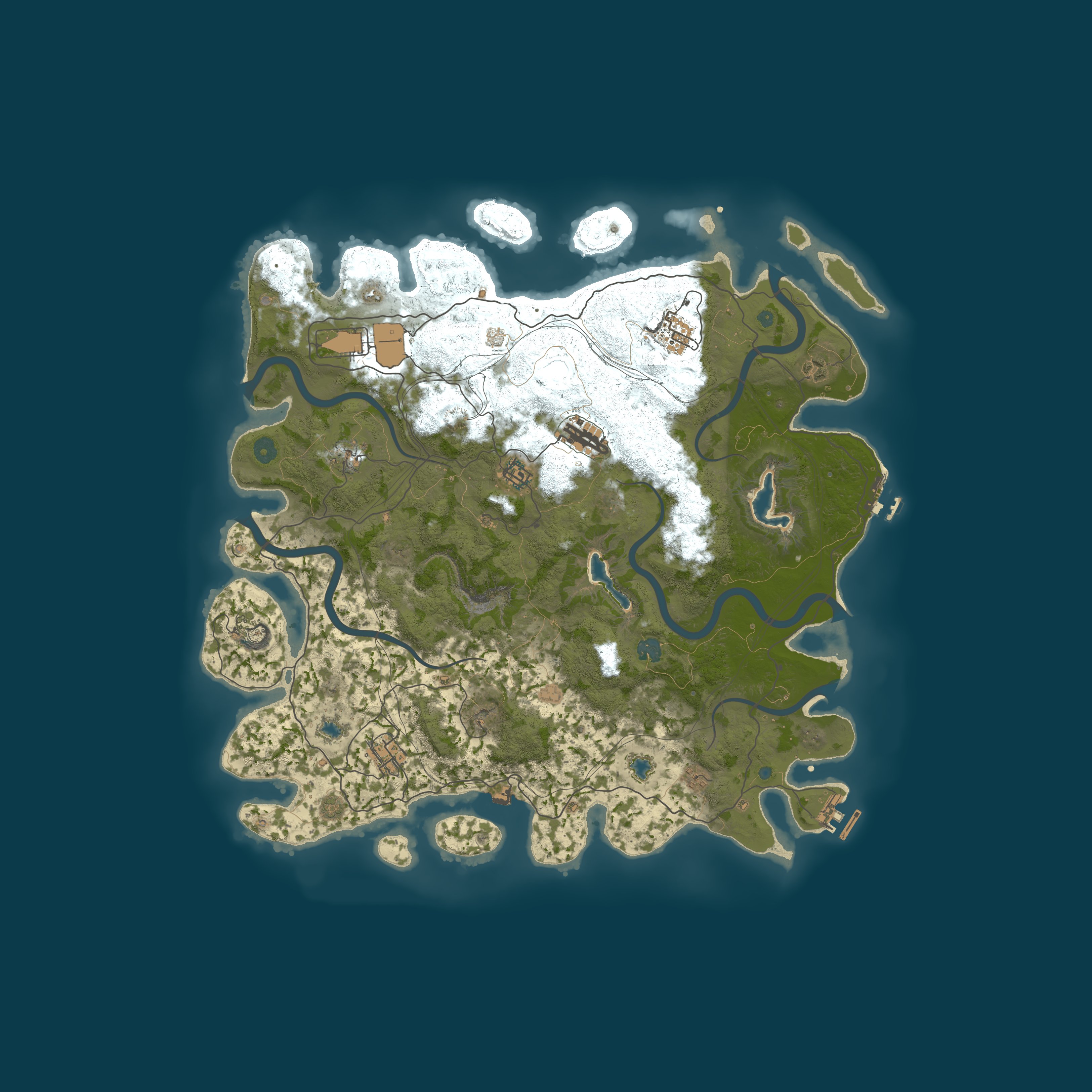 Map for Abyss Watchers