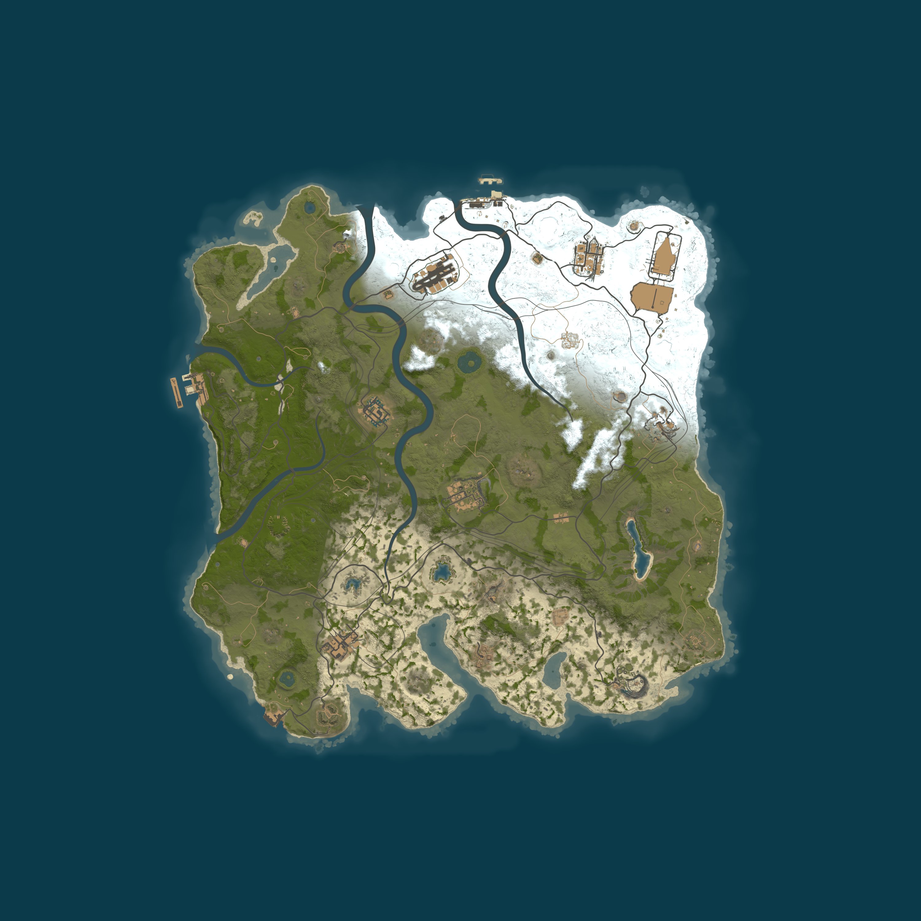 Map for Rustafied.com - US Monday