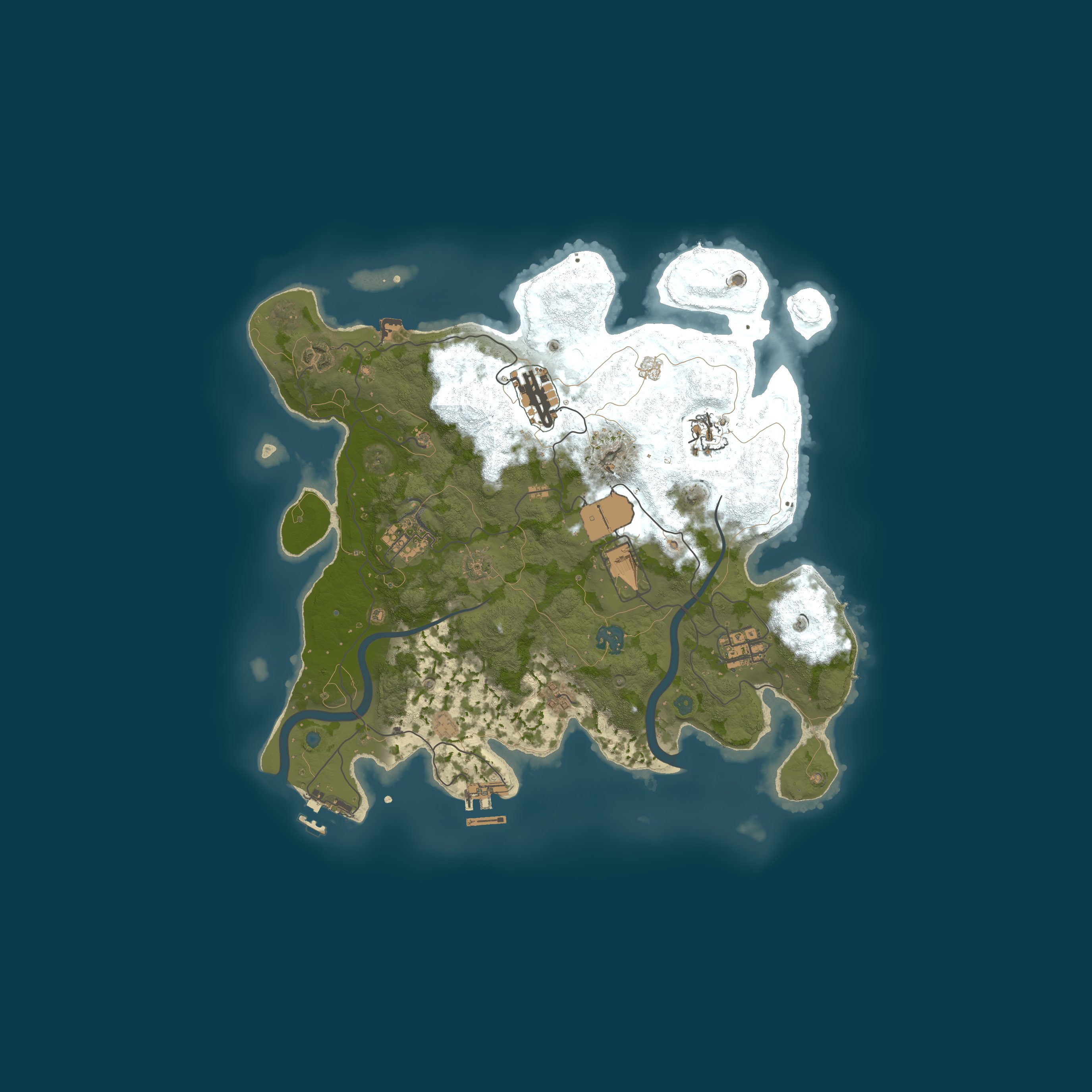 Map for JP Main | Solo/Duo | Driftive.jp