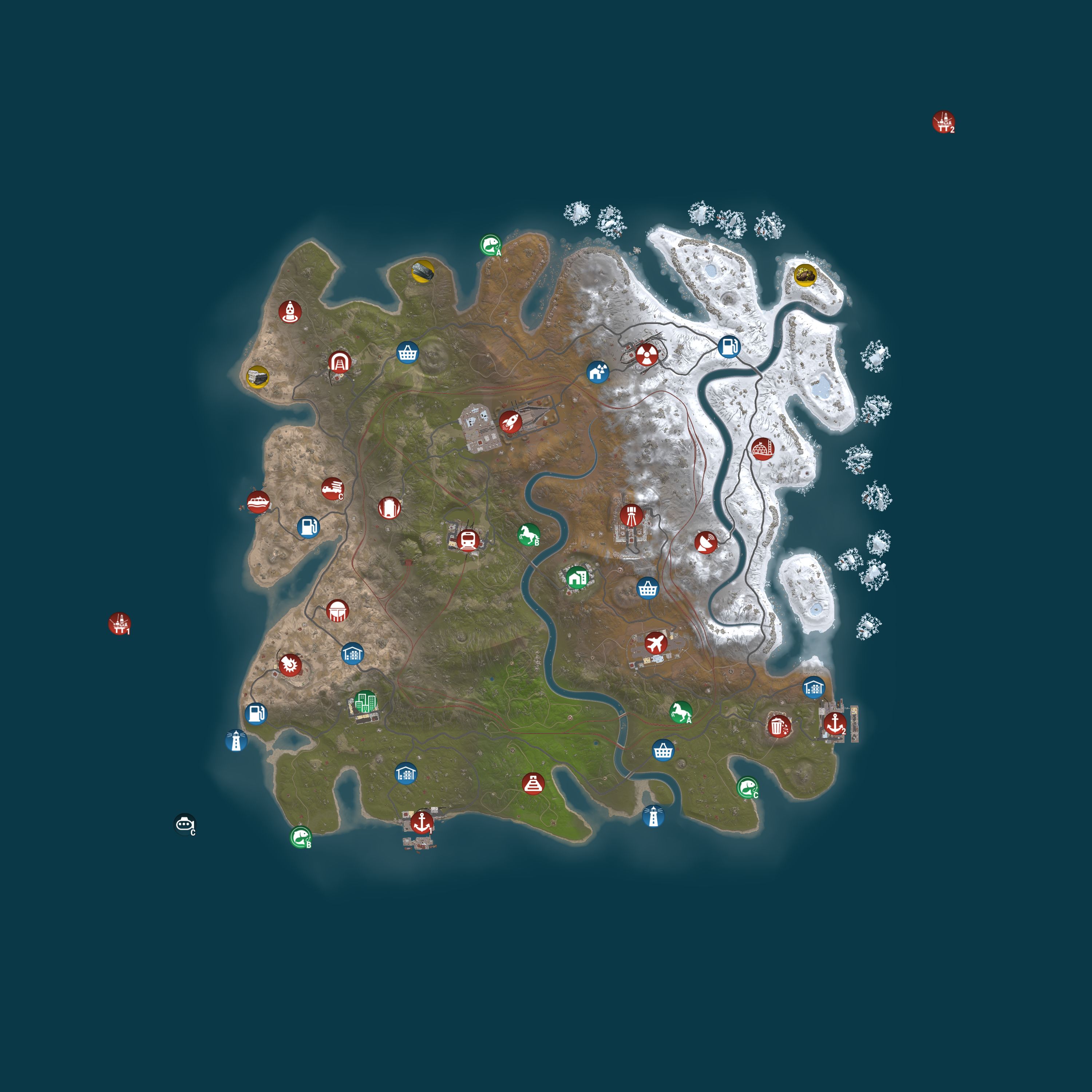 Rust map 4000/1337