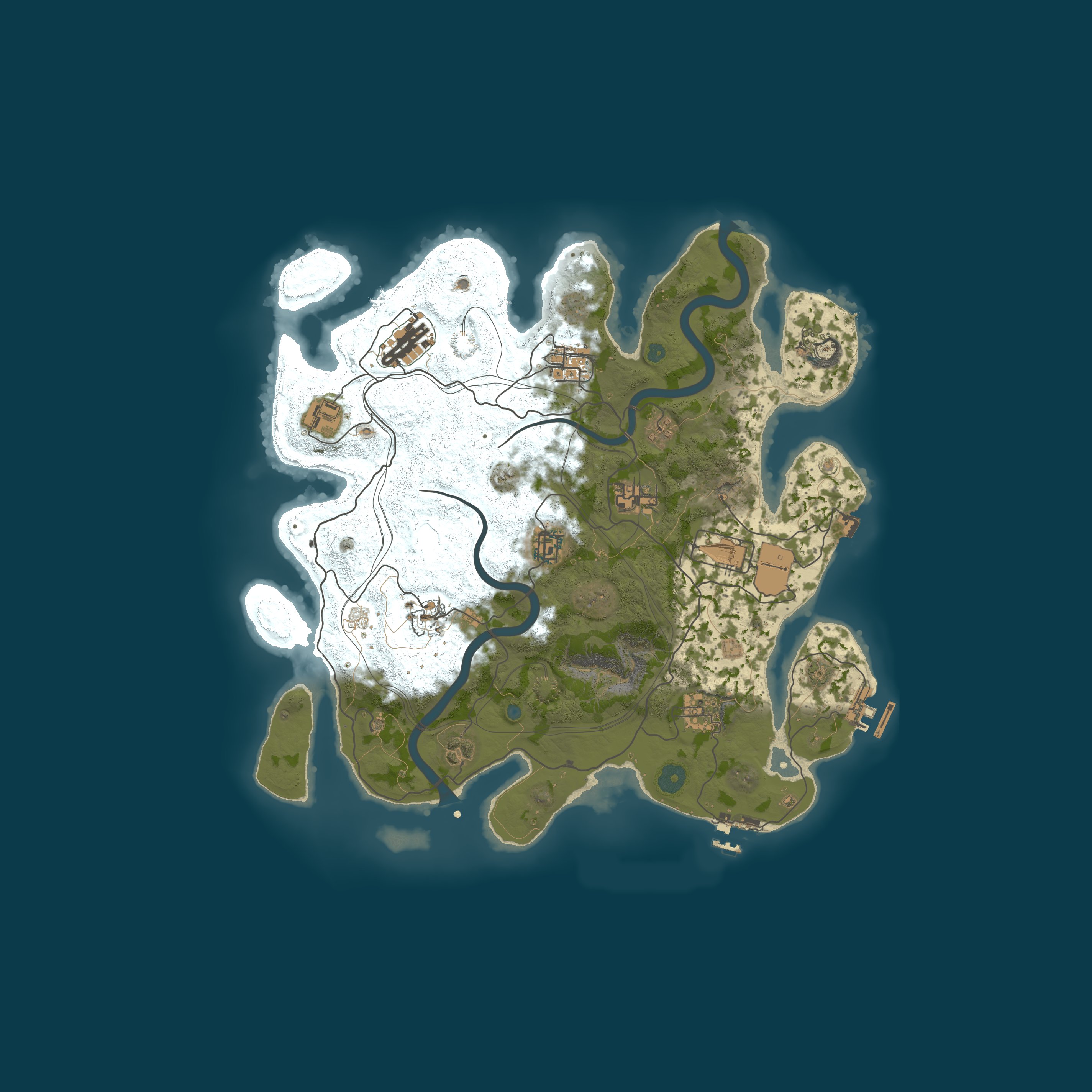 Rust map 3700/1337
