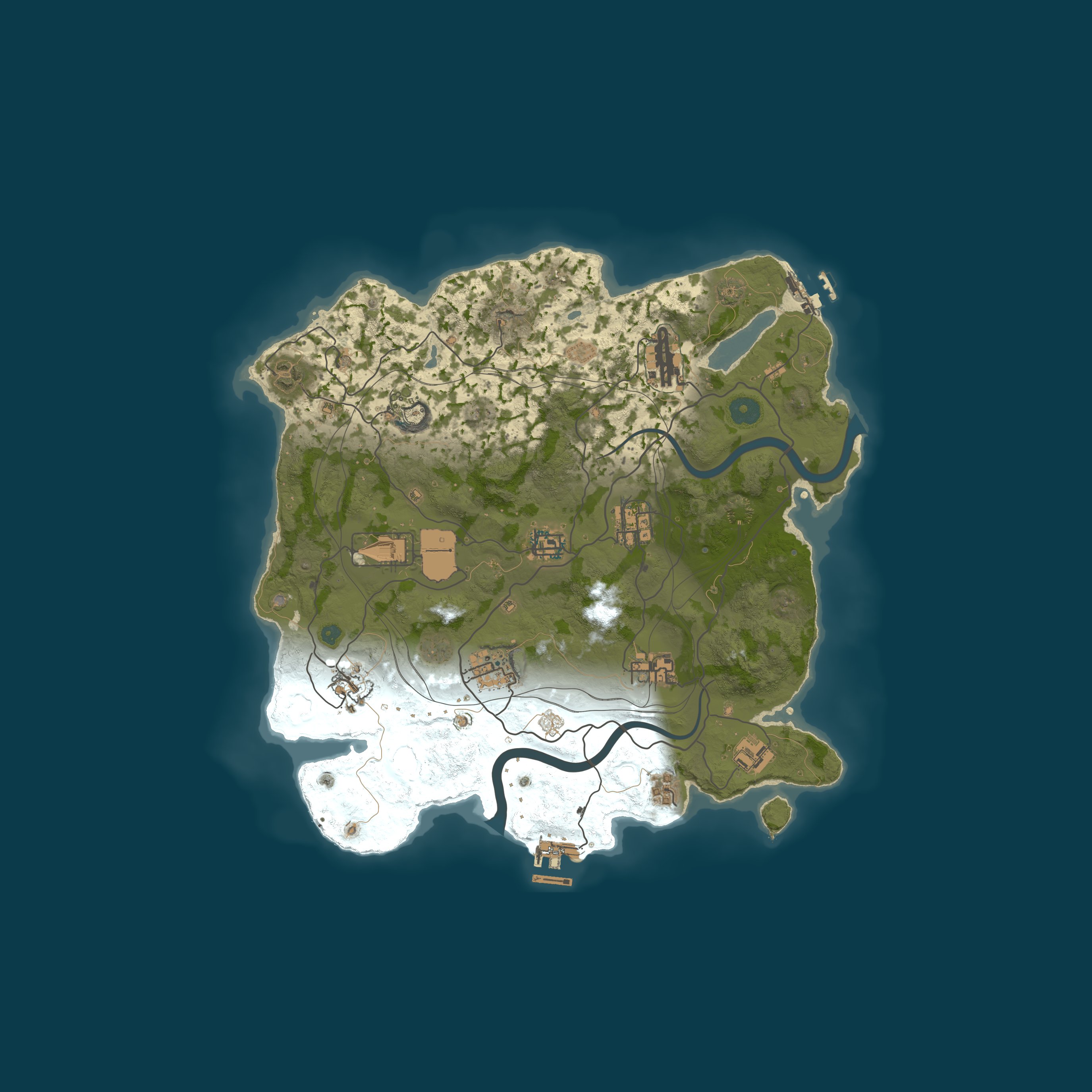 Map for ⦿ ICEFUSE 3X Duo (Solo/Duo|Loot x3|WIPED)