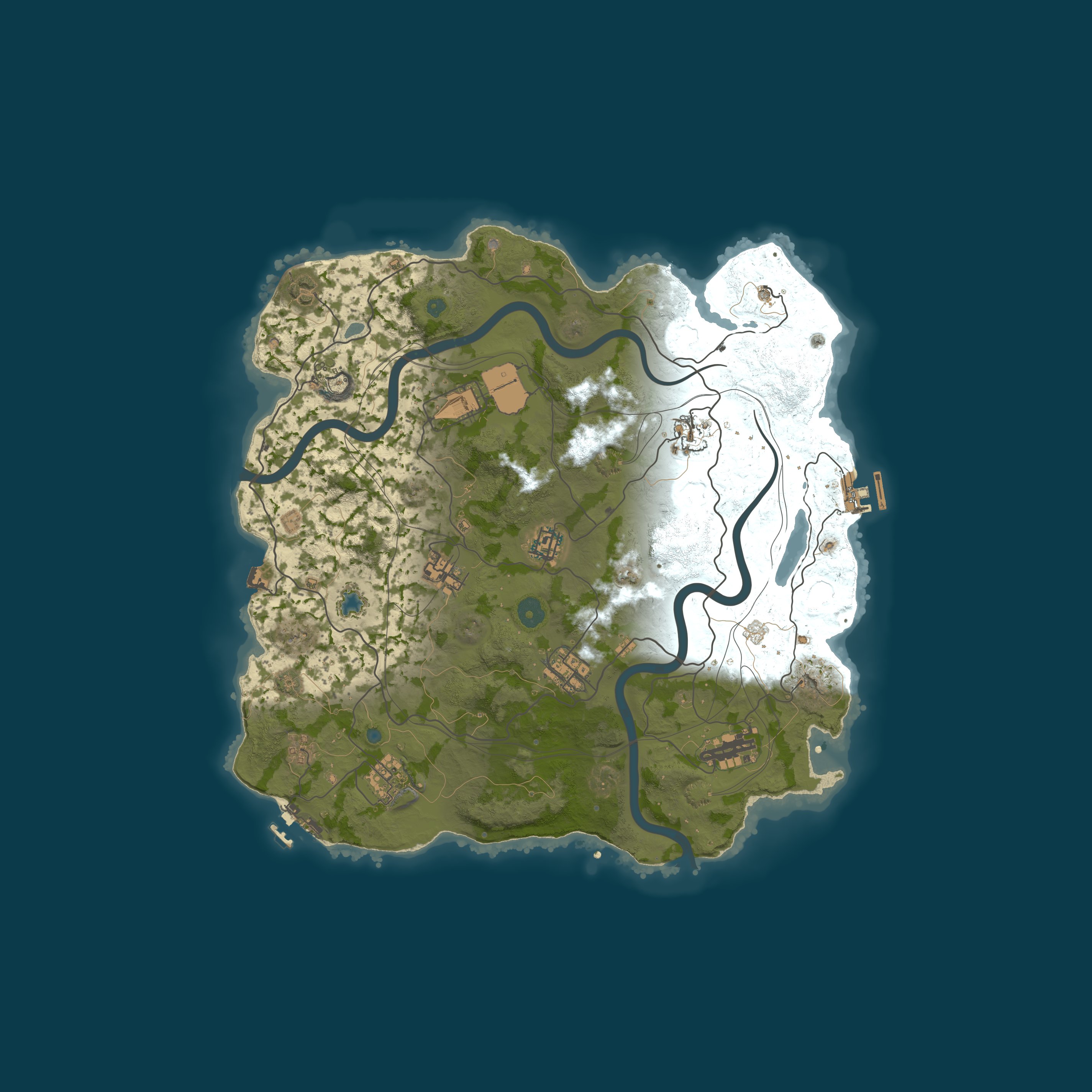 Карта сервера