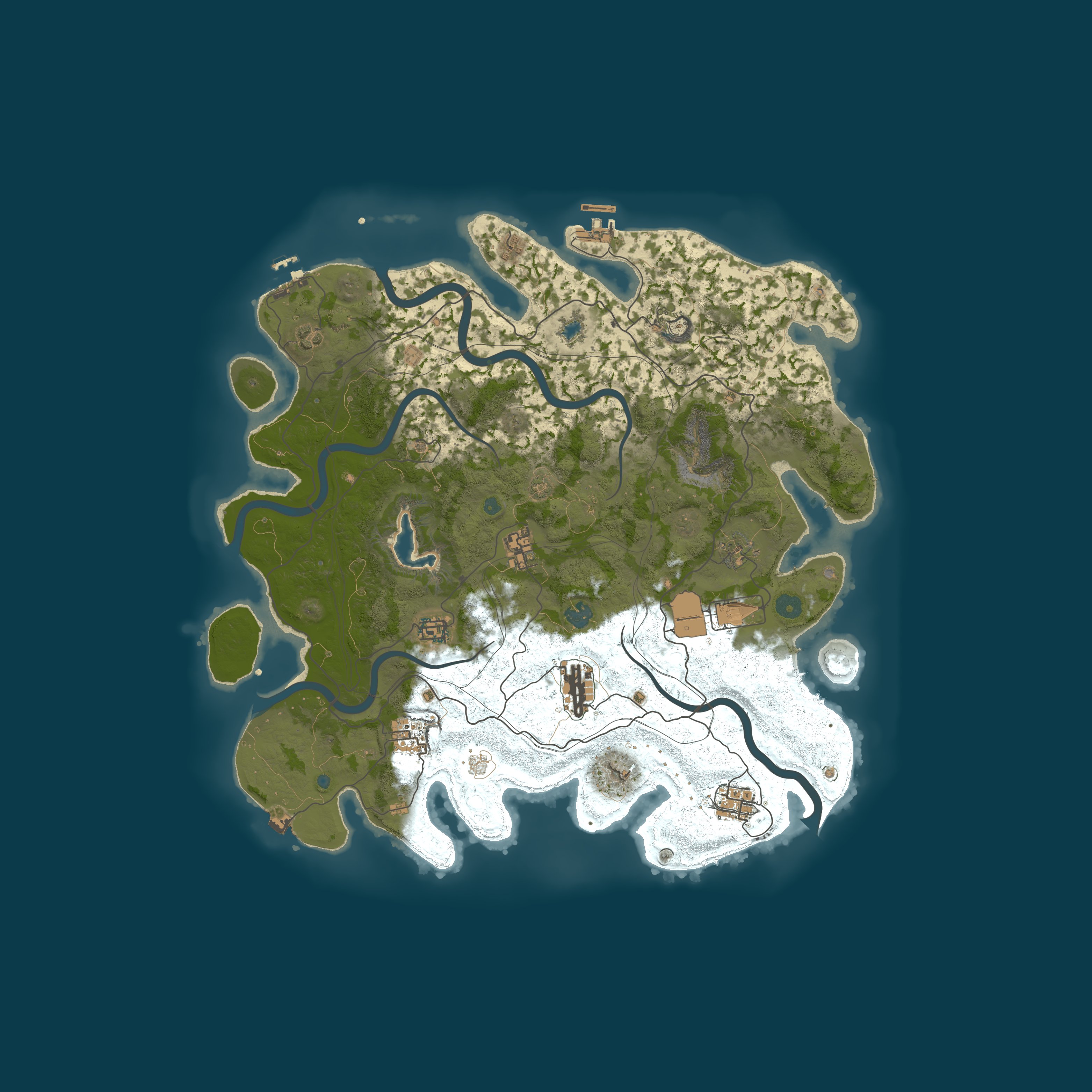 Map for Pine Hosting - Rust Server