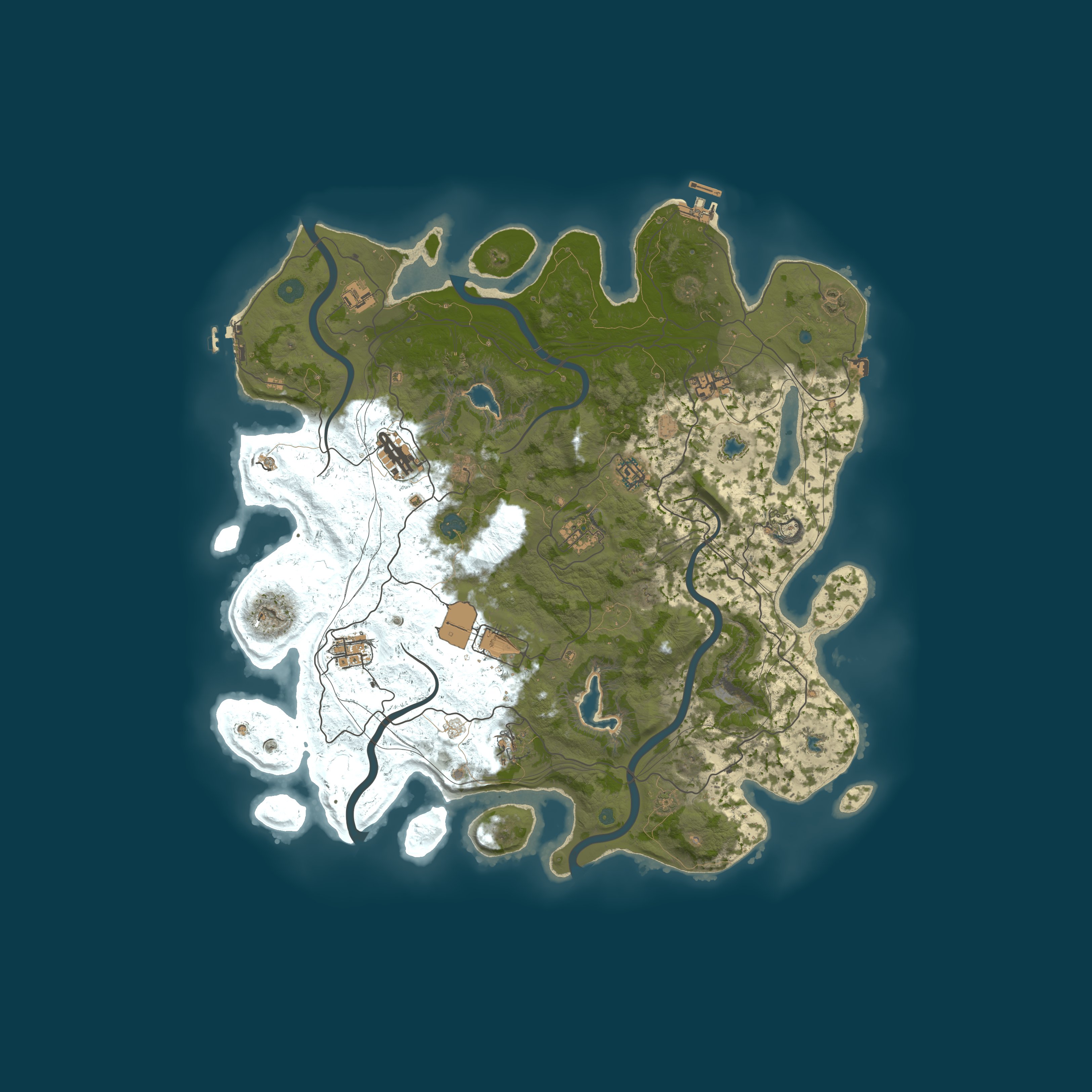 Procedural Map map