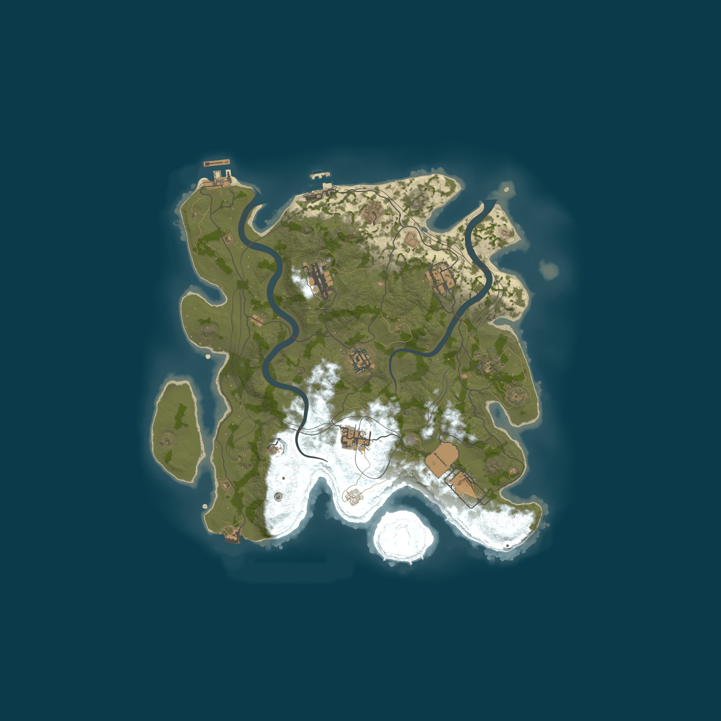 Rust map 3500/1337