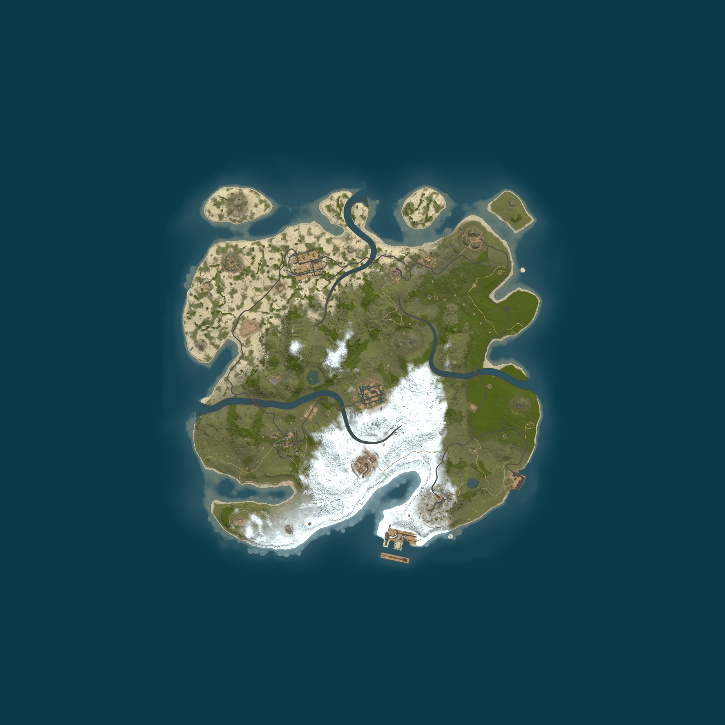 Map for NIDEVWZ - RUST - VIEN GROS NOOB