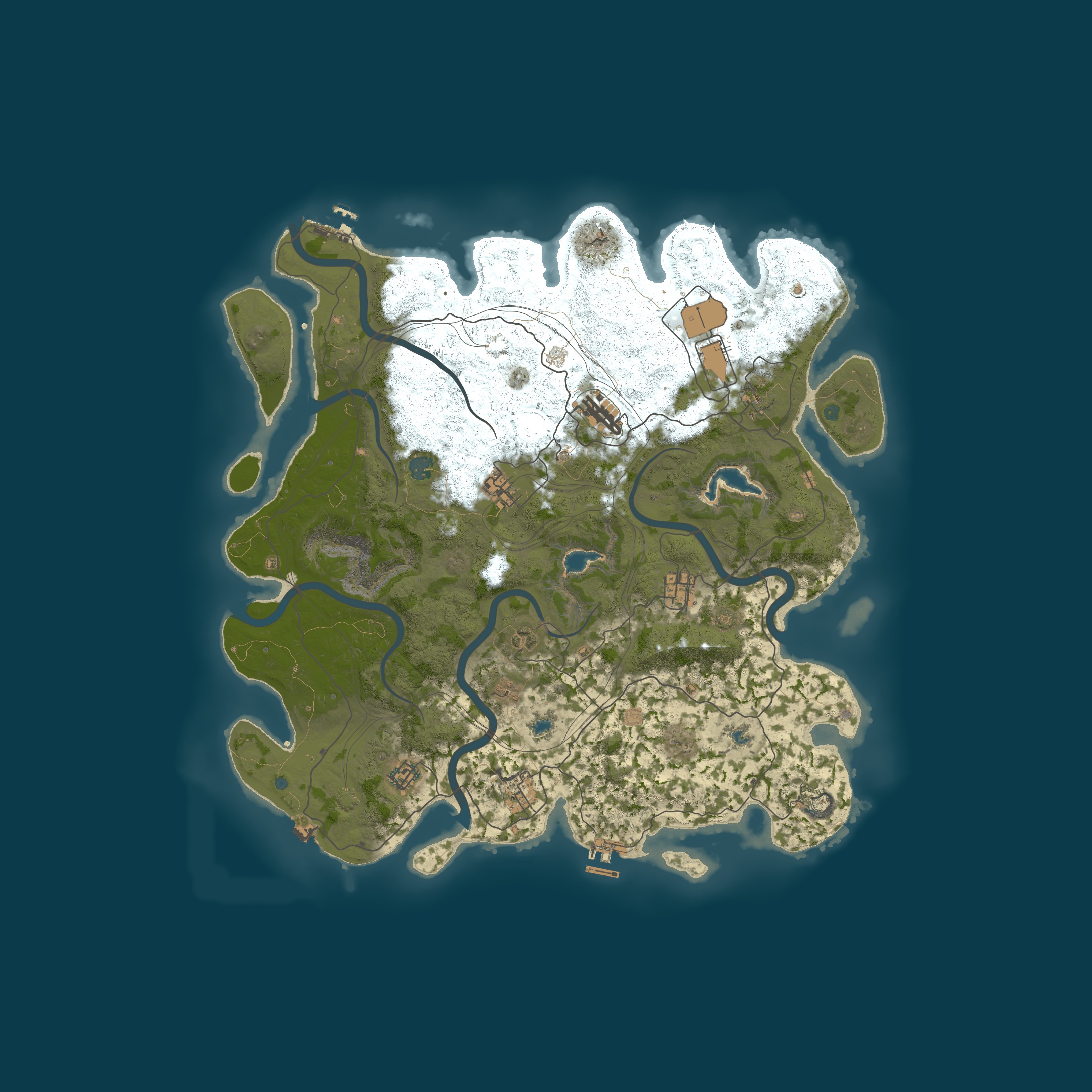 Map for Medium Rusty PVE