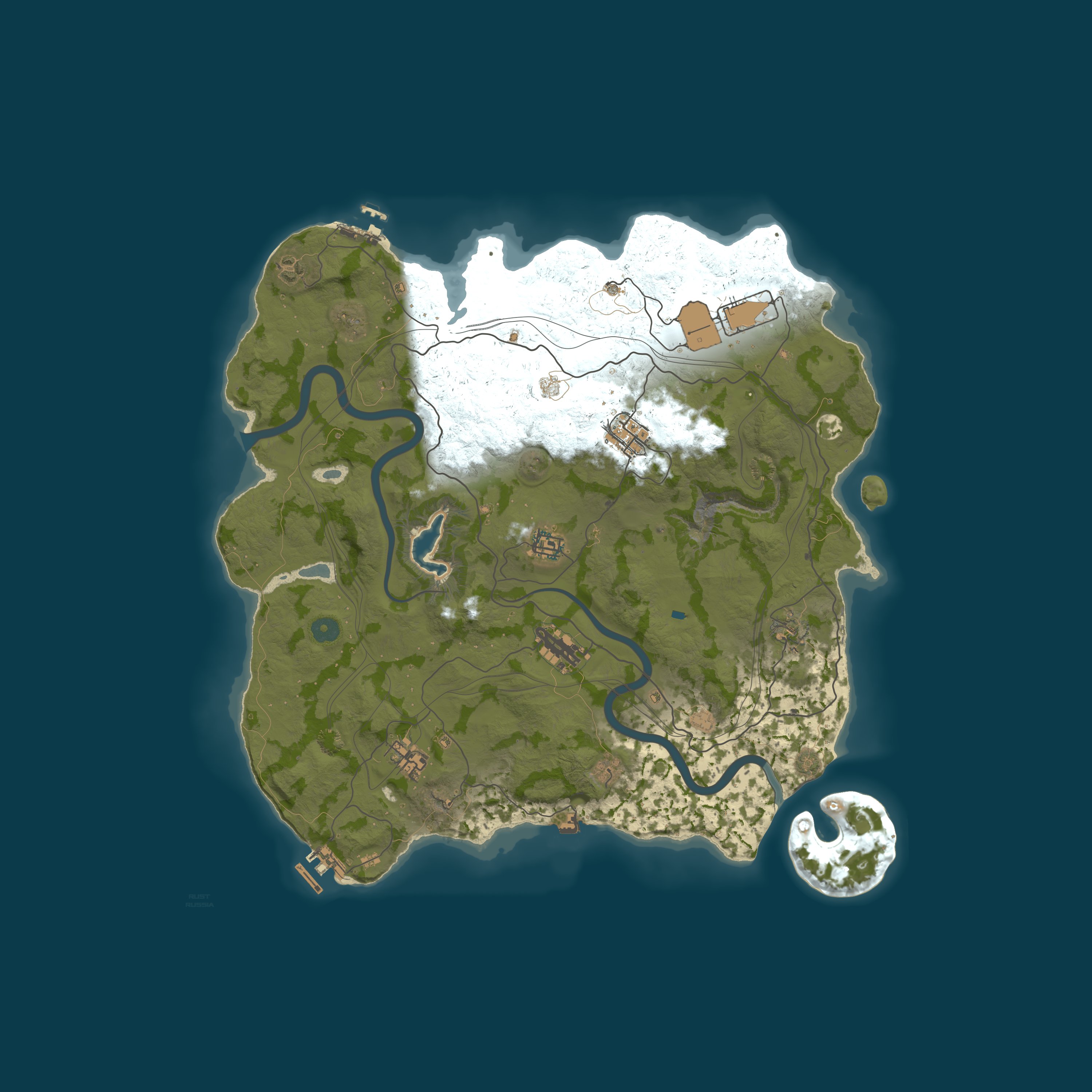 Карта сервера