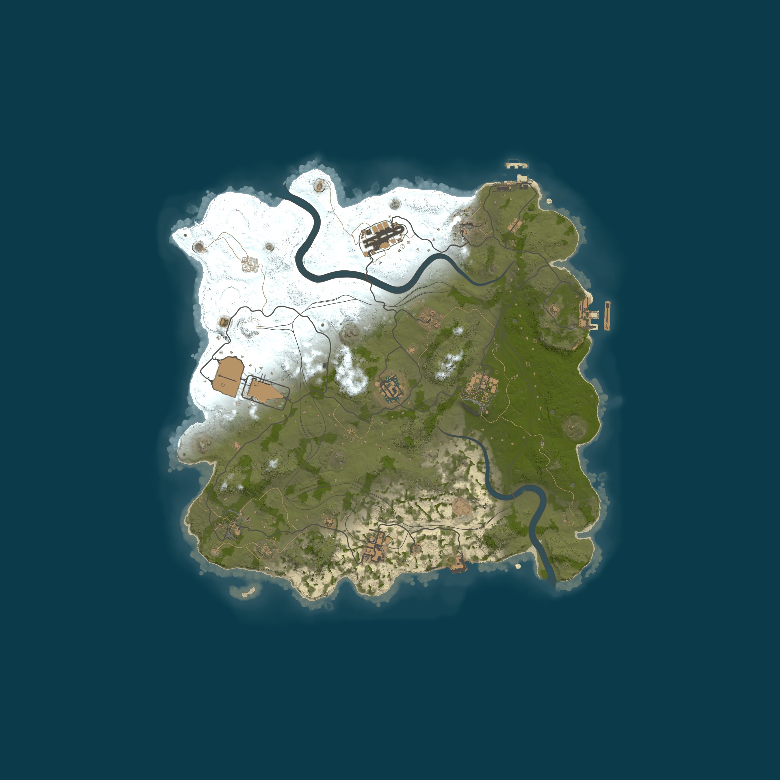 Карта сервера