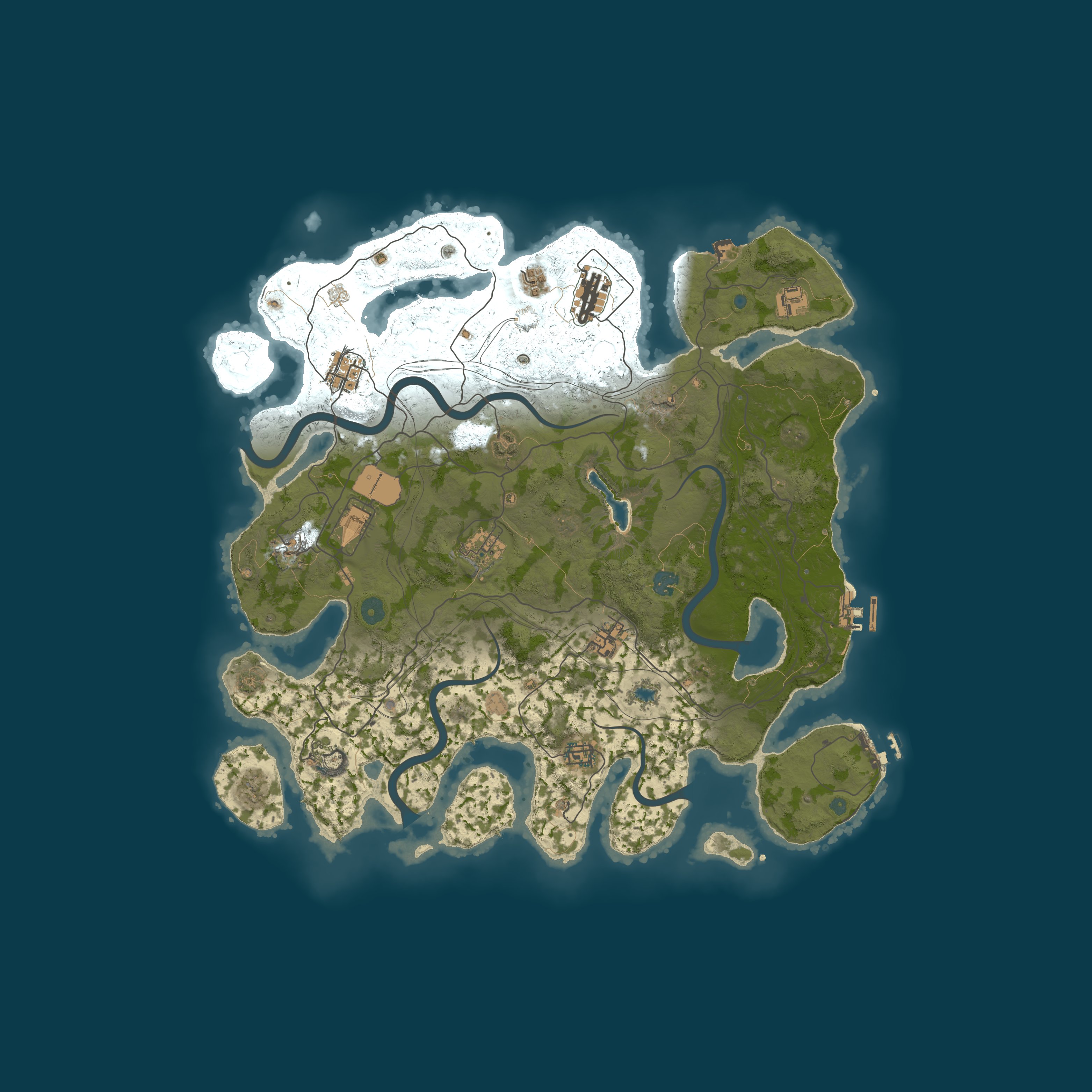 Rust map 4250/1337