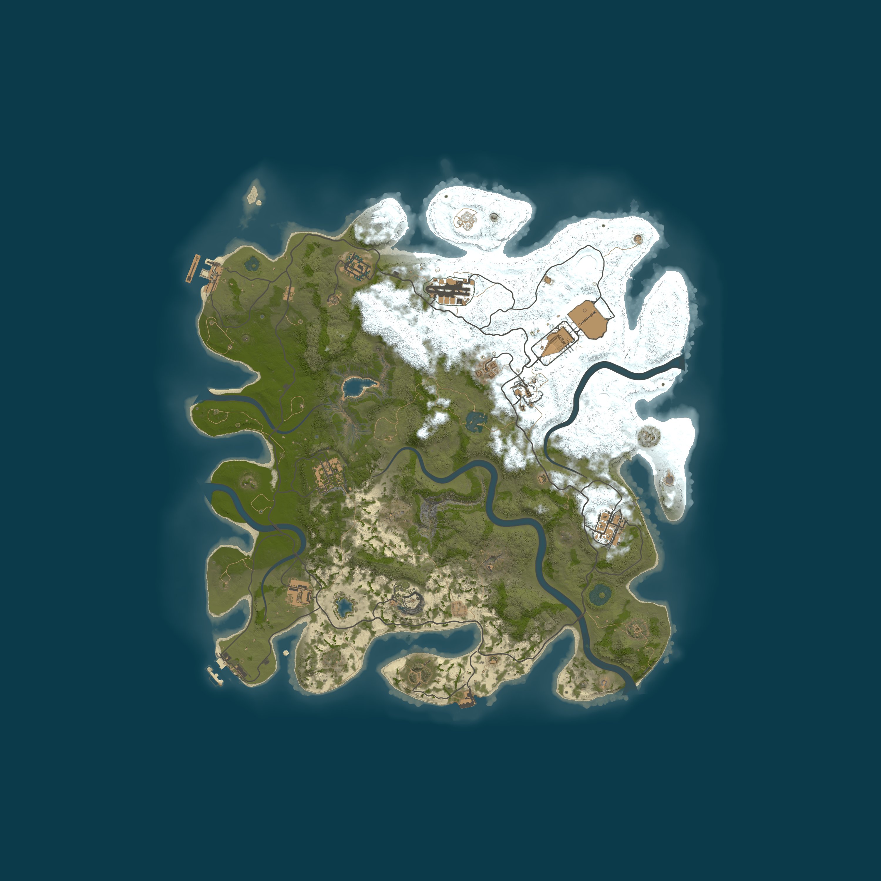 Rust map 4000/3250