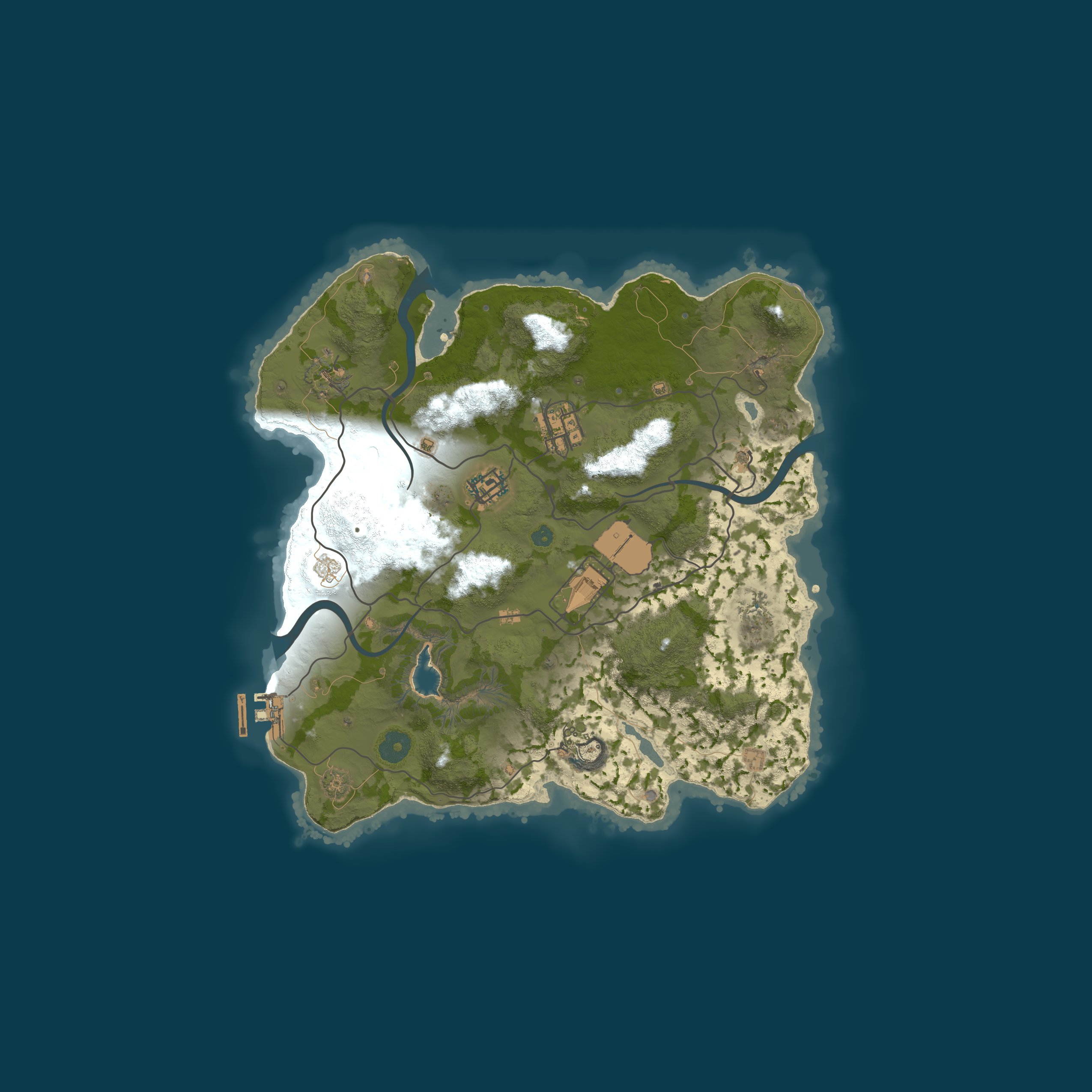 Map for DOPERUST.COM – 5X US | Solo Only | 50% Upkeep