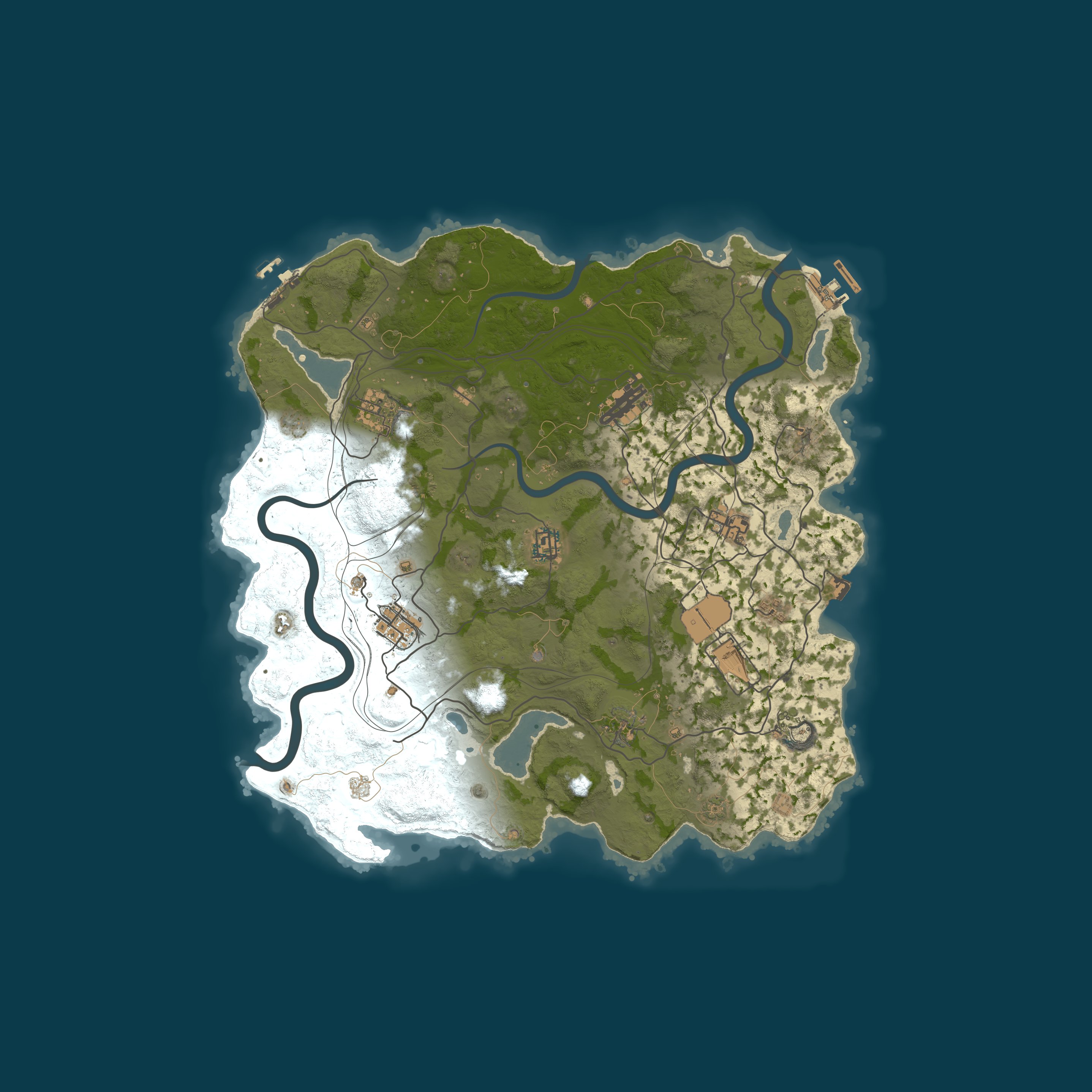 Map for US Rusty Rats 2x Monthly Main | 50% Upkeep | No BP Wipe