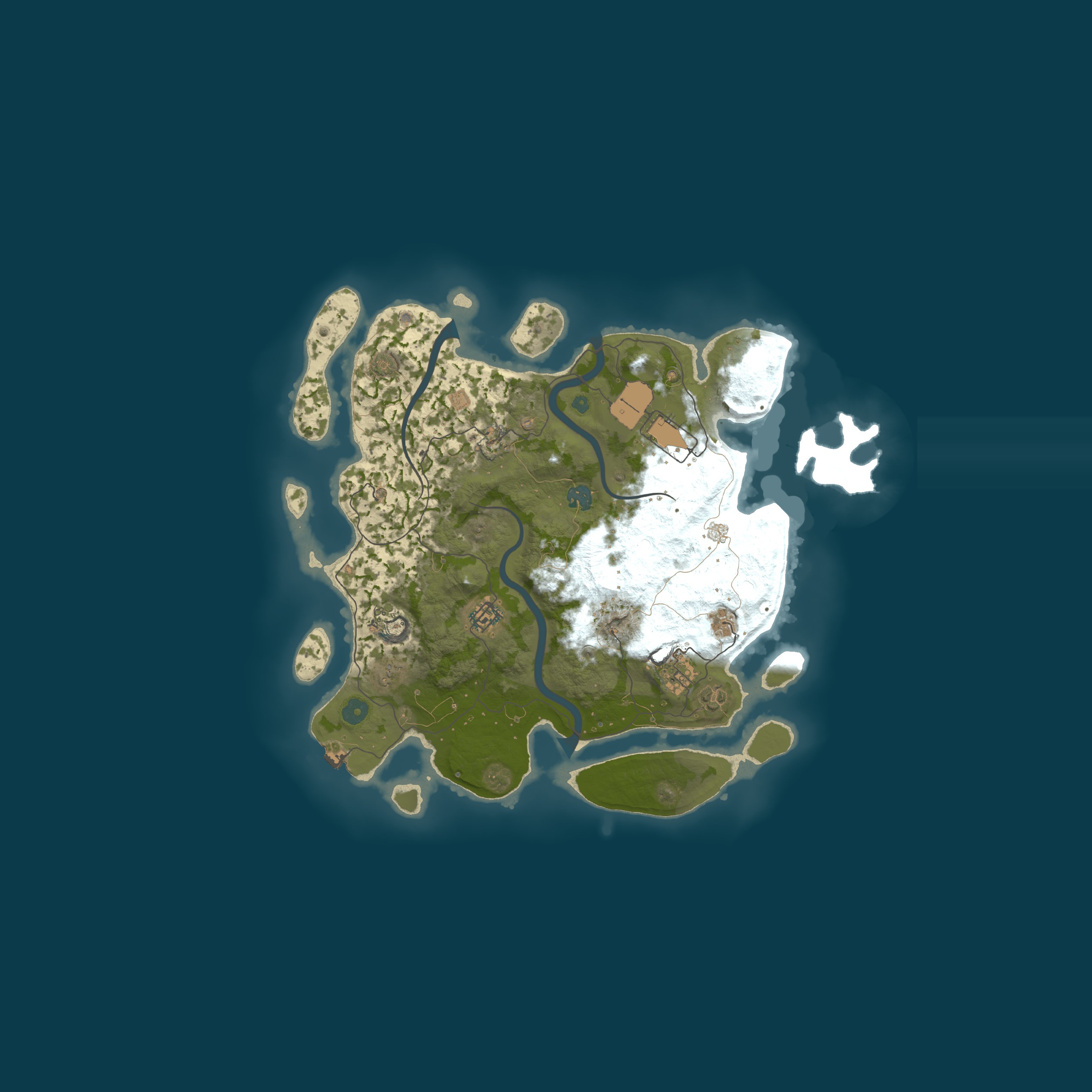 Карта сервера