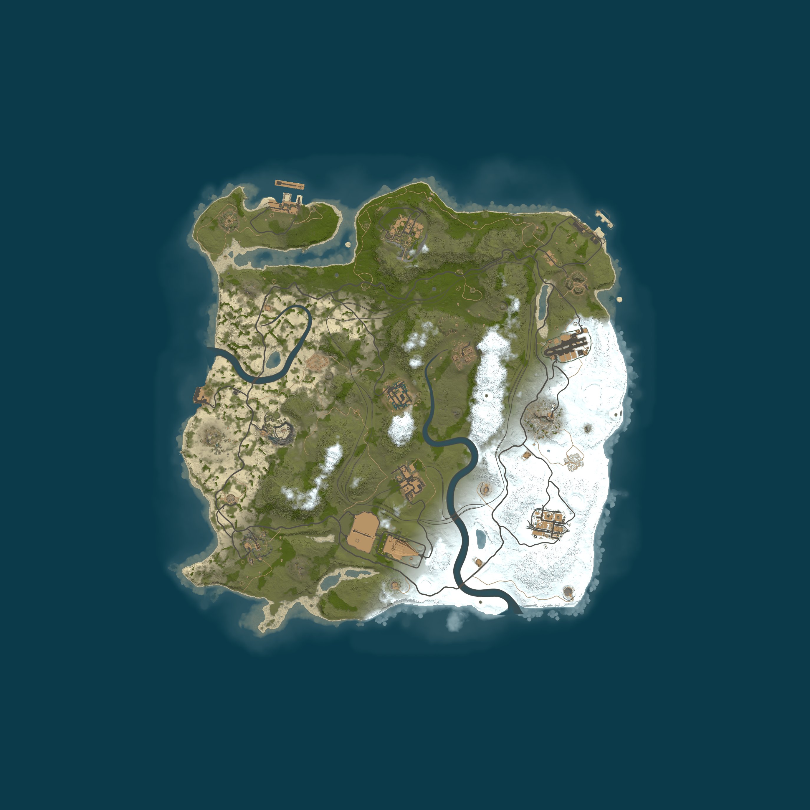Map for US Limitless 2x Solo/Duo/Trio/Quad|No BP Wipes|Noob Friendly
