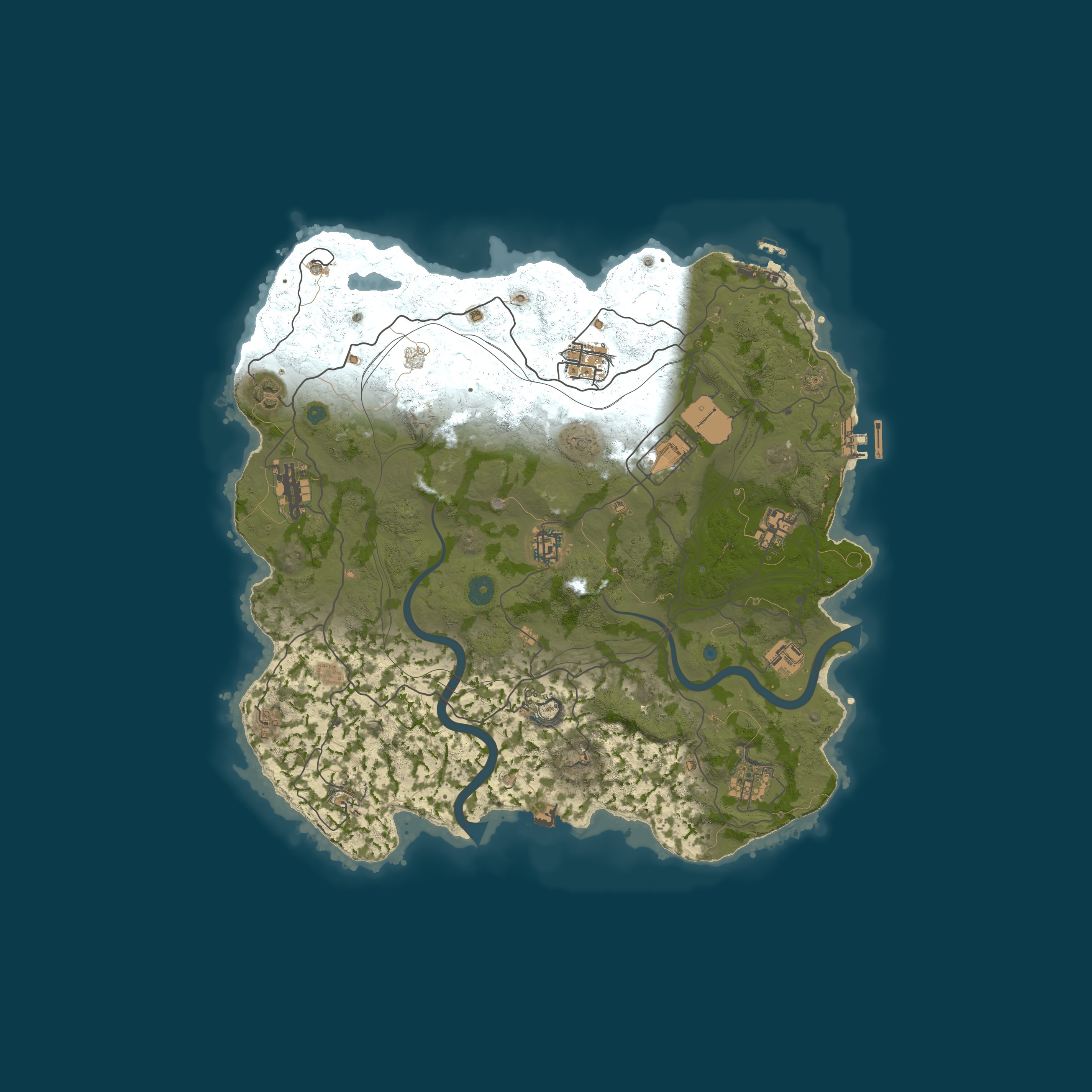 Rust map 3700/1337