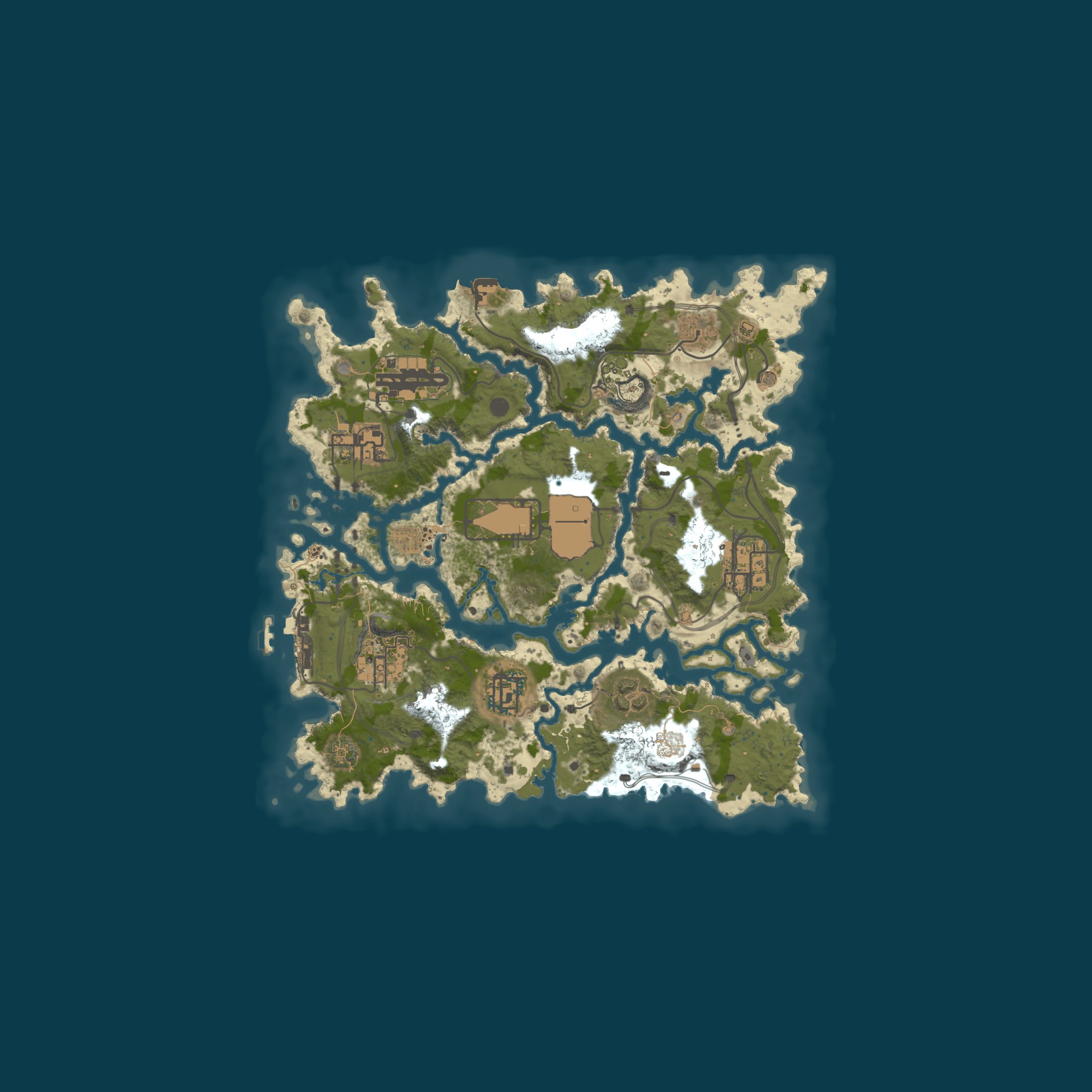 Map for NexRust Romania | 2x Quad | RO/EN