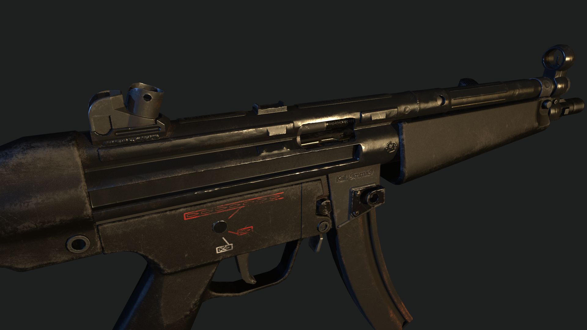 I spent the last couple weeks finishing off the MP5. 